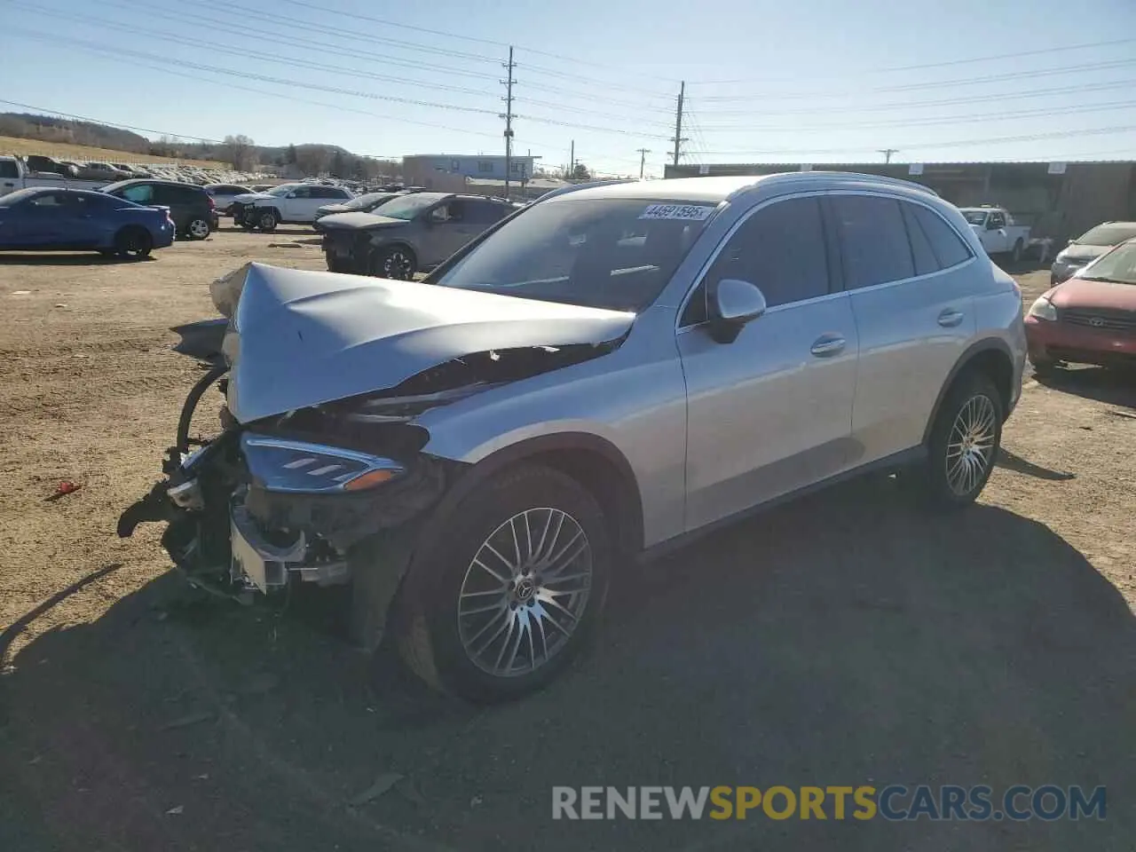 1 Фотография поврежденного автомобиля W1NKM4HB3PU027666 MERCEDES-BENZ GLC-CLASS 2023