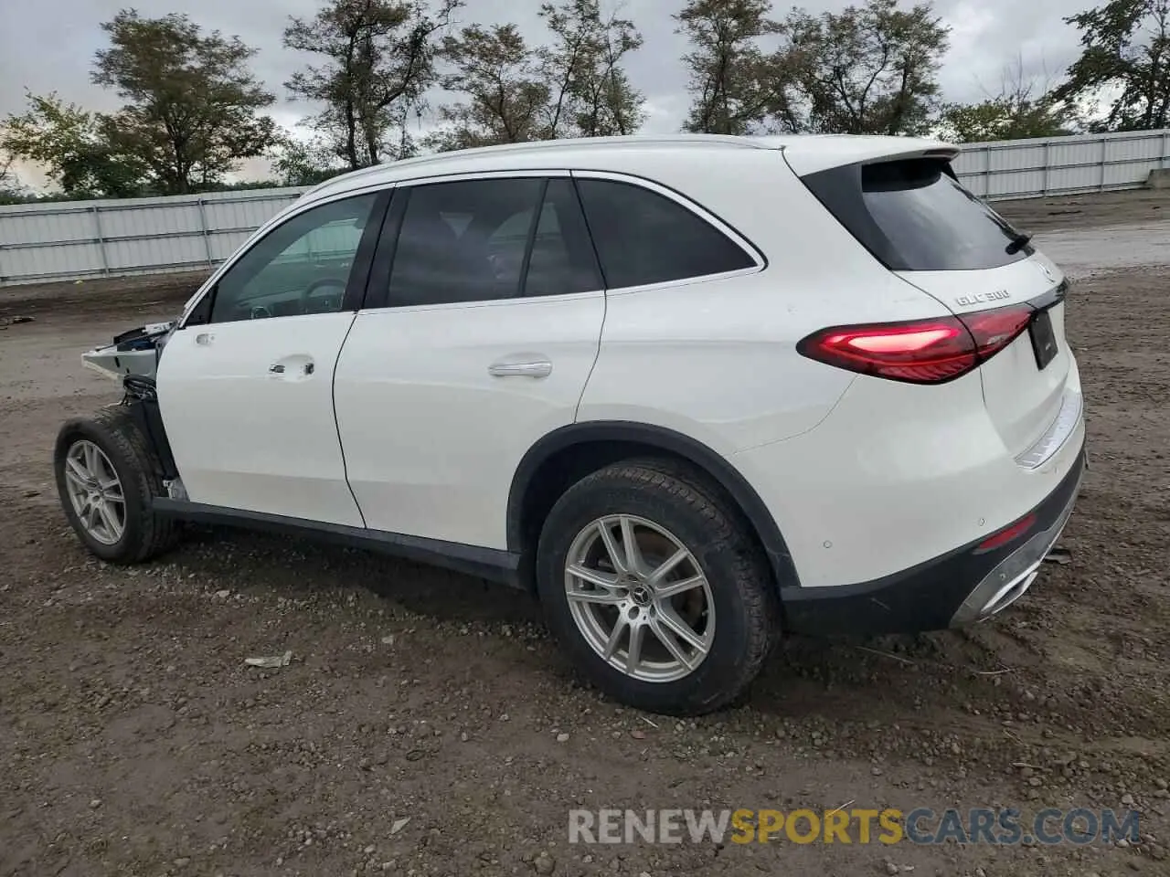 2 Photograph of a damaged car W1NKM4HB5PU013445 MERCEDES-BENZ GLC-CLASS 2023