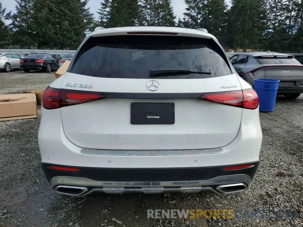6 Фотография поврежденного автомобиля W1NKM4HBXPF031881 MERCEDES-BENZ GLC-CLASS 2023