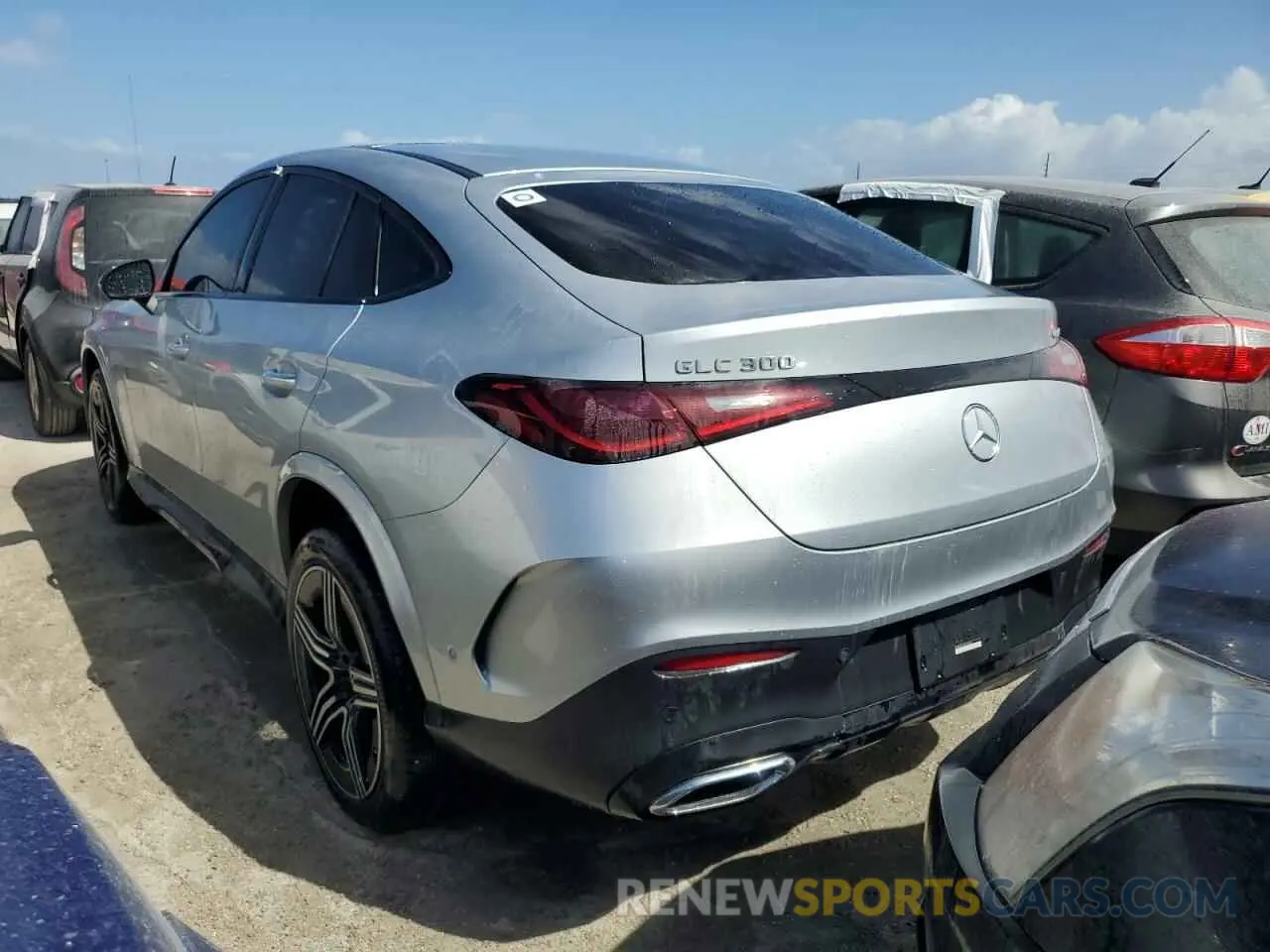 2 Photograph of a damaged car W1NKJ4HB4RF124035 MERCEDES-BENZ GLC-CLASS 2024