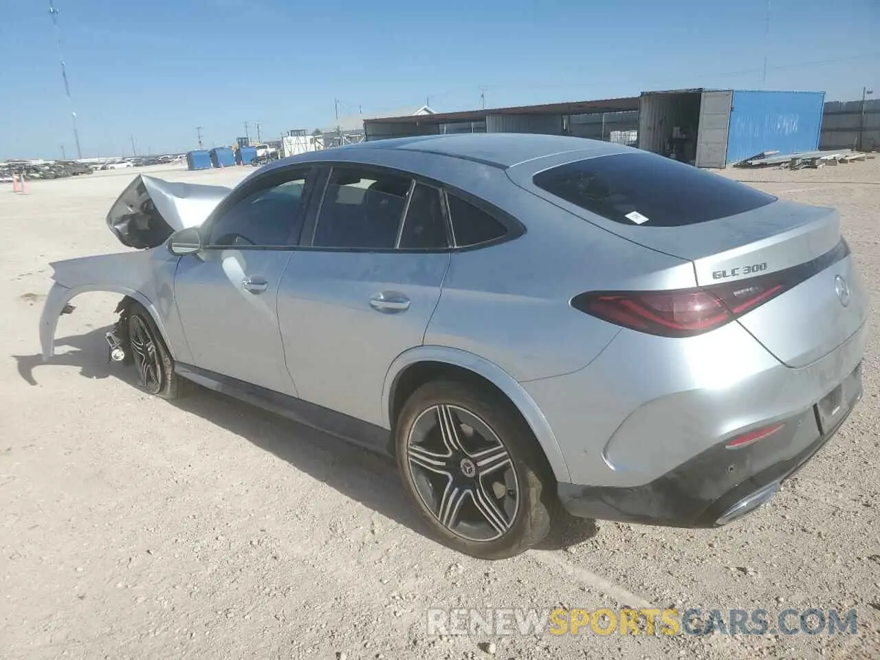 2 Photograph of a damaged car W1NKJ4HBXRF128526 MERCEDES-BENZ GLC-CLASS 2024