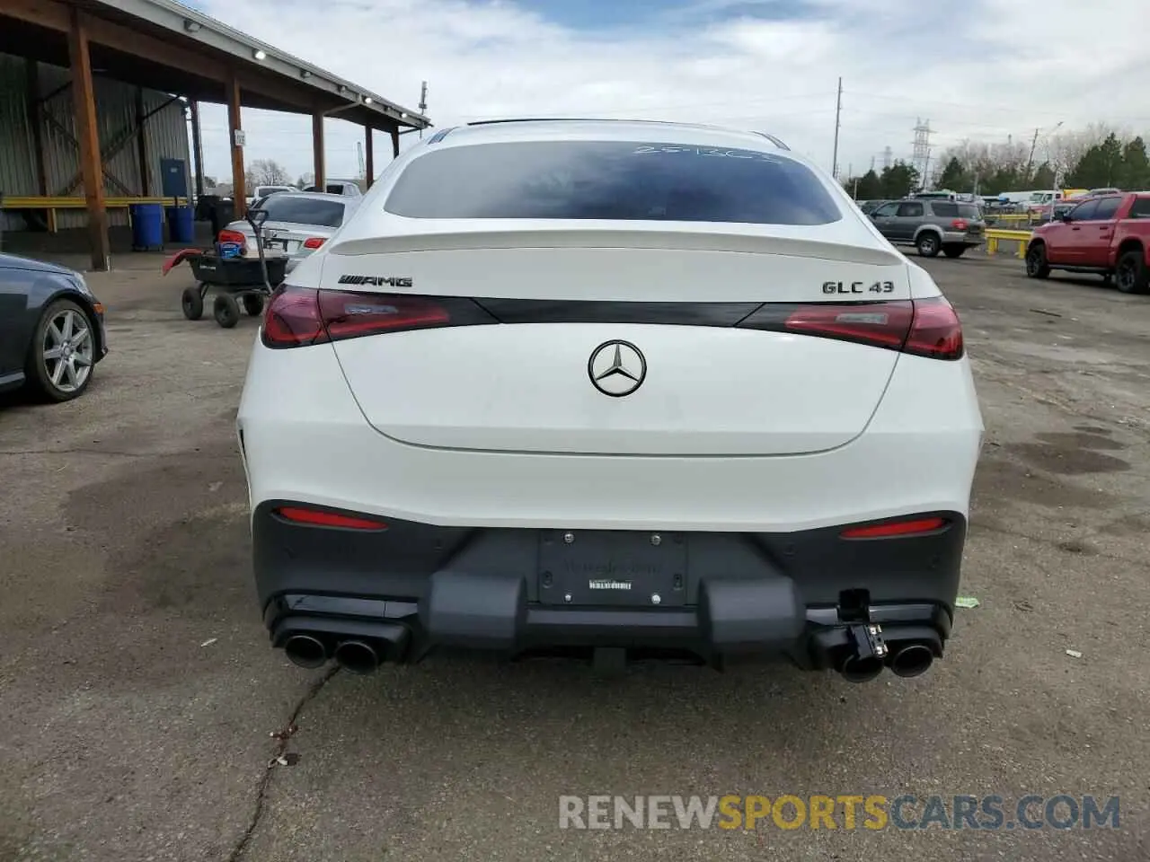 6 Фотография поврежденного автомобиля W1NKJ8HB6RF185183 MERCEDES-BENZ GLC-CLASS 2024