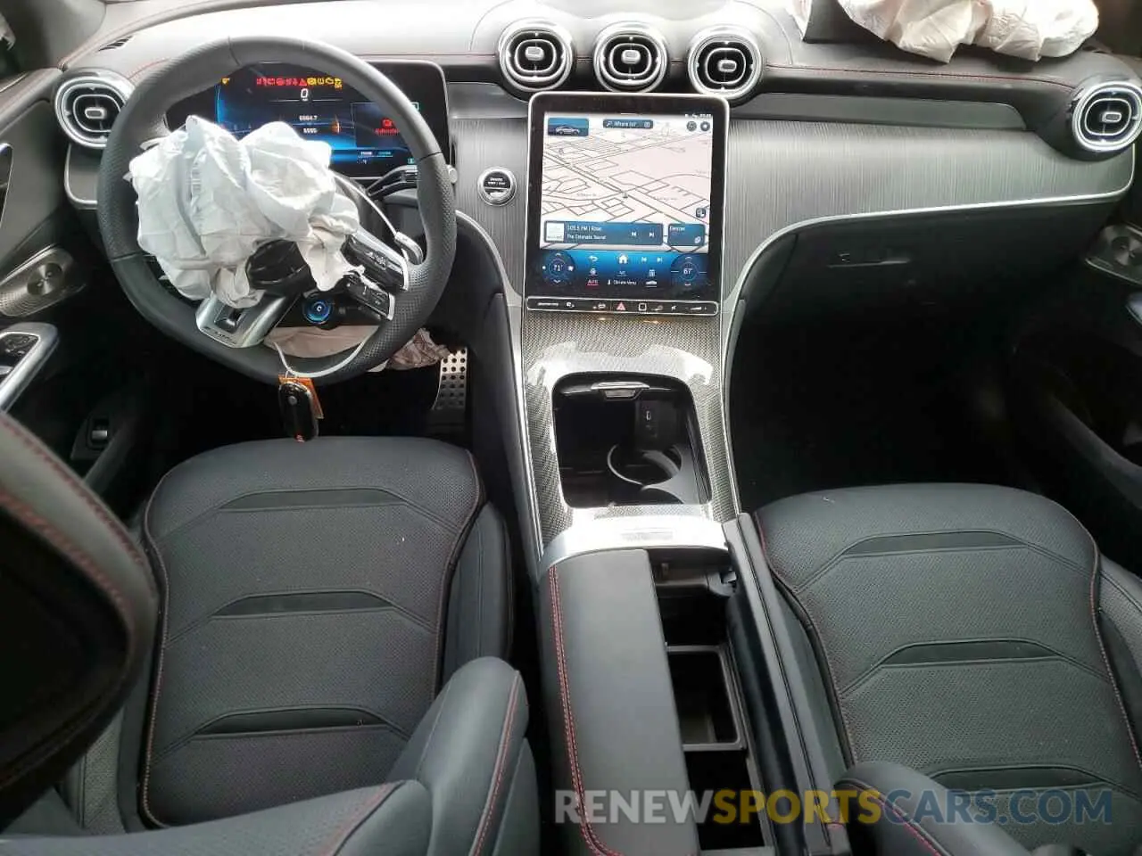 8 Фотография поврежденного автомобиля W1NKJ8HB6RF185183 MERCEDES-BENZ GLC-CLASS 2024