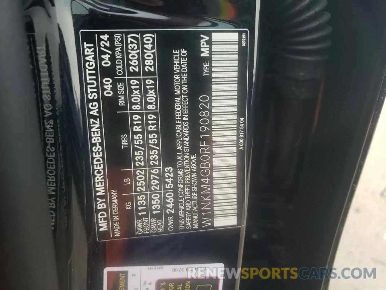 14 Фотография поврежденного автомобиля W1NKM4GB0RF190820 MERCEDES-BENZ GLC-CLASS 2024