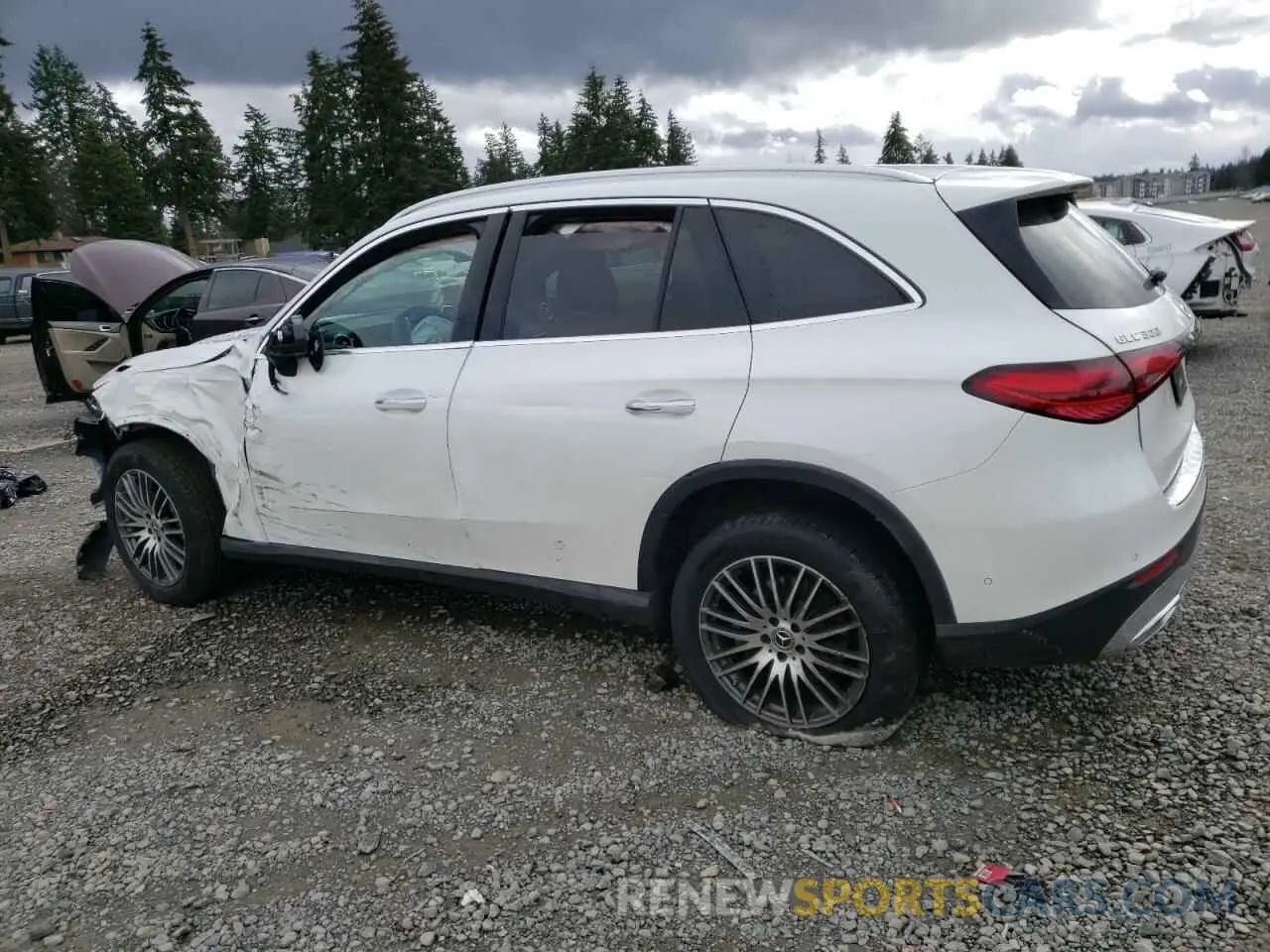 2 Фотография поврежденного автомобиля W1NKM4GB2RF145314 MERCEDES-BENZ GLC-CLASS 2024