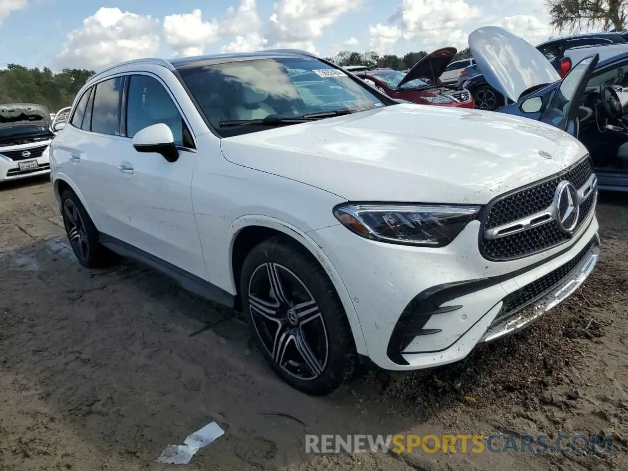 4 Фотография поврежденного автомобиля W1NKM4GB2RF172836 MERCEDES-BENZ GLC-CLASS 2024