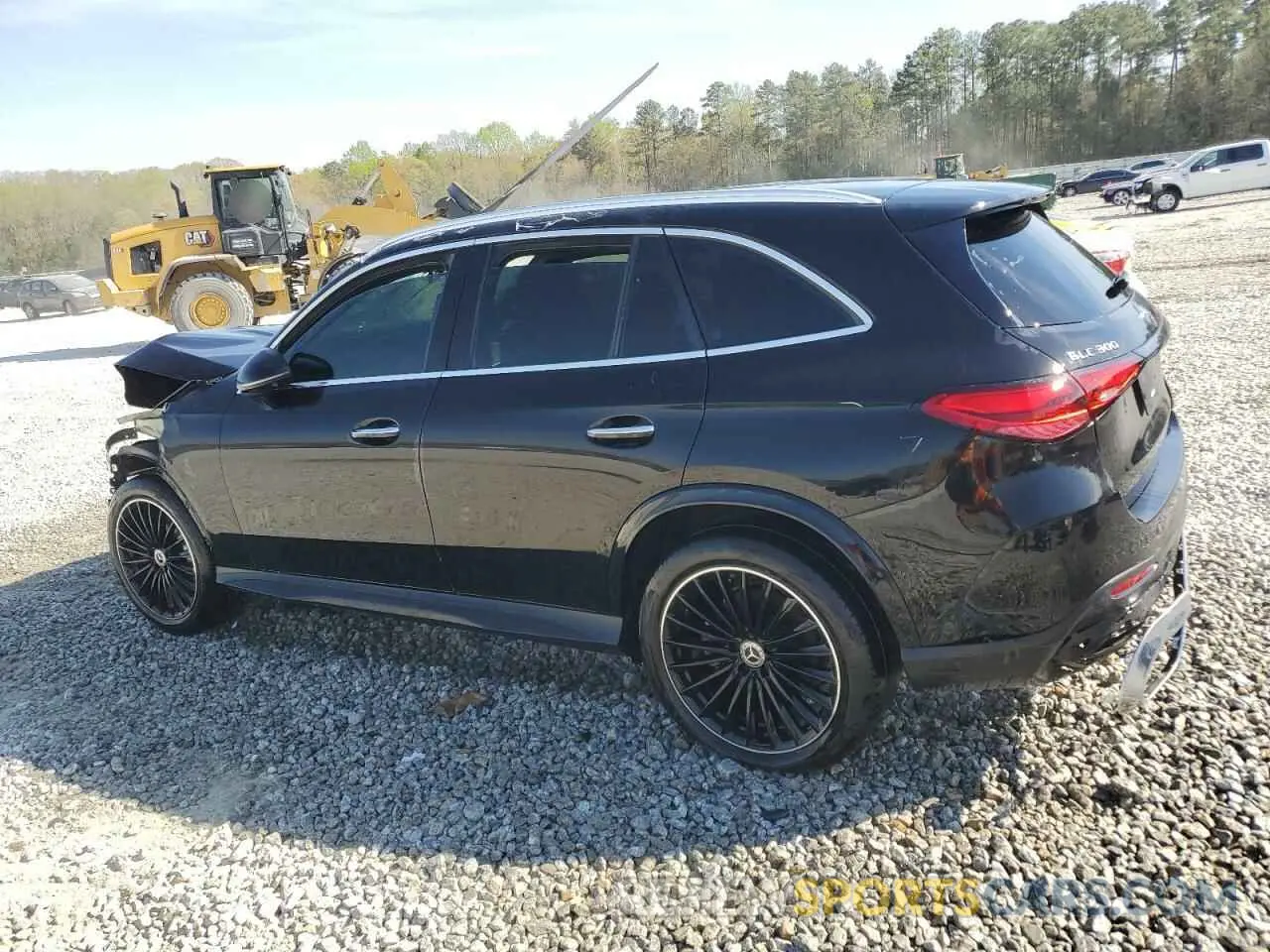 2 Photograph of a damaged car W1NKM4GBXRU039396 MERCEDES-BENZ GLC-CLASS 2024
