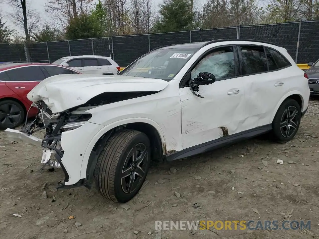 1 Фотография поврежденного автомобиля W1NKM4HB1RF221524 MERCEDES-BENZ GLC-CLASS 2024