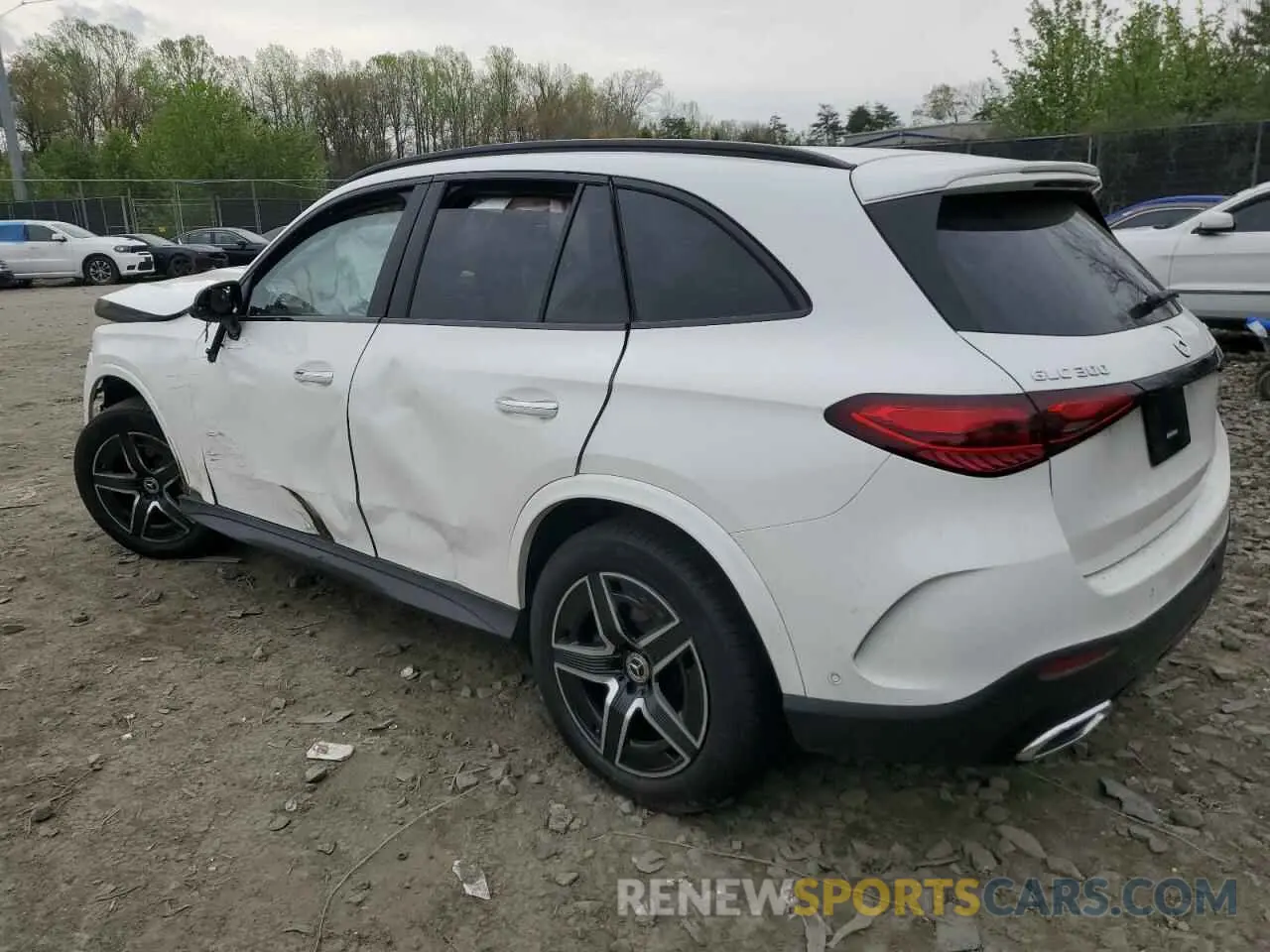 2 Фотография поврежденного автомобиля W1NKM4HB1RF221524 MERCEDES-BENZ GLC-CLASS 2024