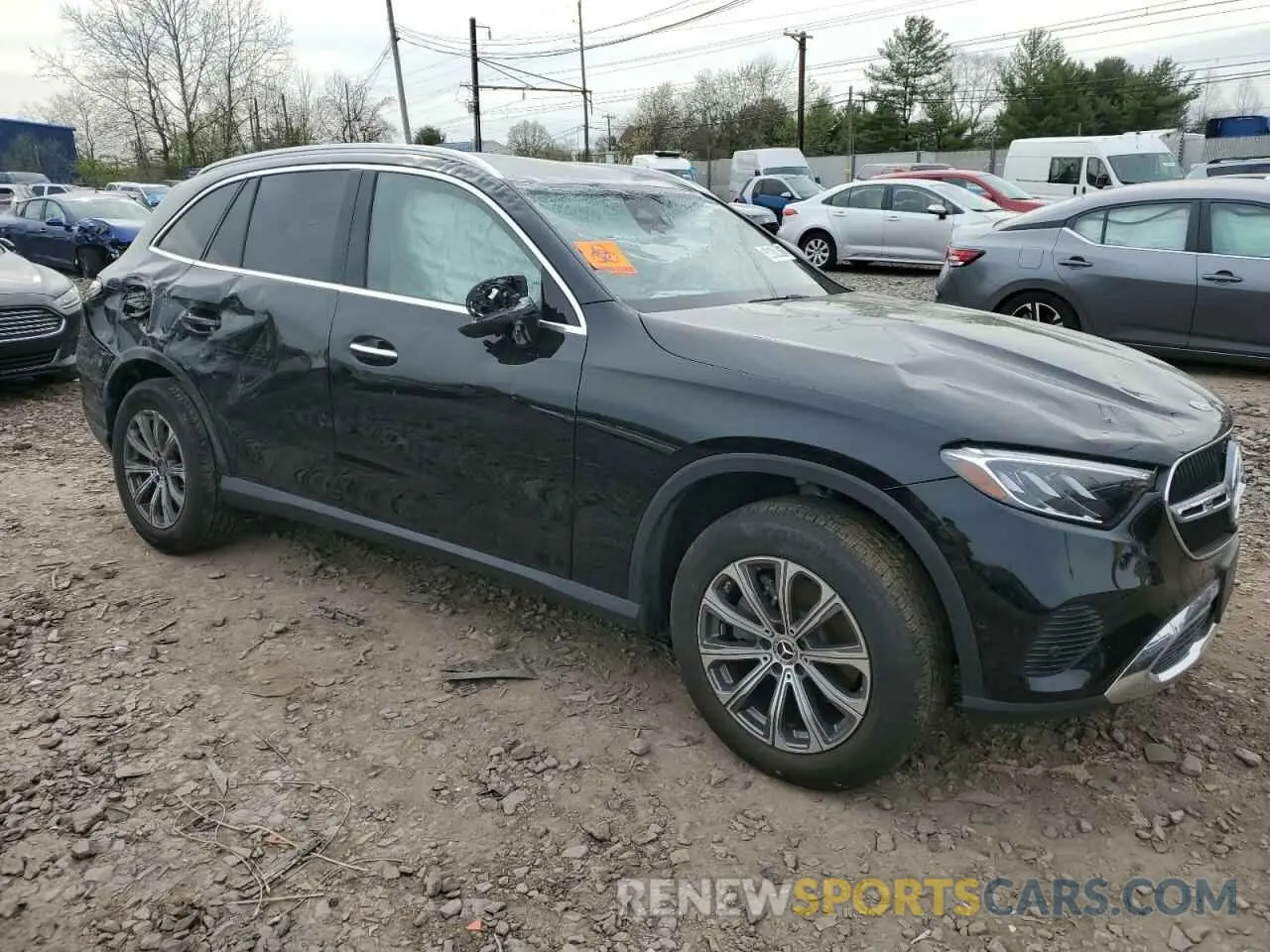4 Фотография поврежденного автомобиля W1NKM4HB3RF121621 MERCEDES-BENZ GLC-CLASS 2024