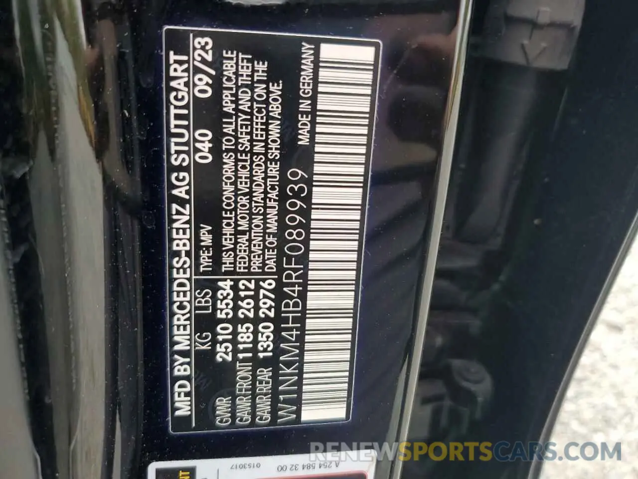 14 Photograph of a damaged car W1NKM4HB4RF089939 MERCEDES-BENZ GLC-CLASS 2024