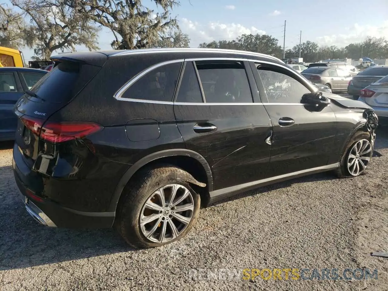3 Photograph of a damaged car W1NKM4HB4RF217662 MERCEDES-BENZ GLC-CLASS 2024