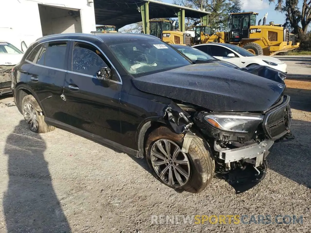 4 Photograph of a damaged car W1NKM4HB4RF217662 MERCEDES-BENZ GLC-CLASS 2024