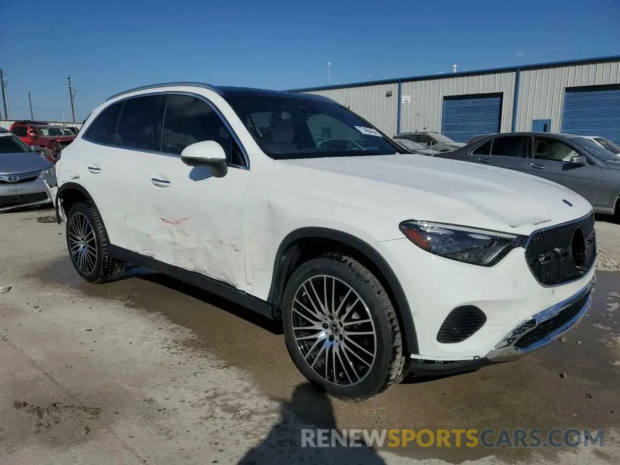 4 Фотография поврежденного автомобиля W1NKM4HB6RF163880 MERCEDES-BENZ GLC-CLASS 2024