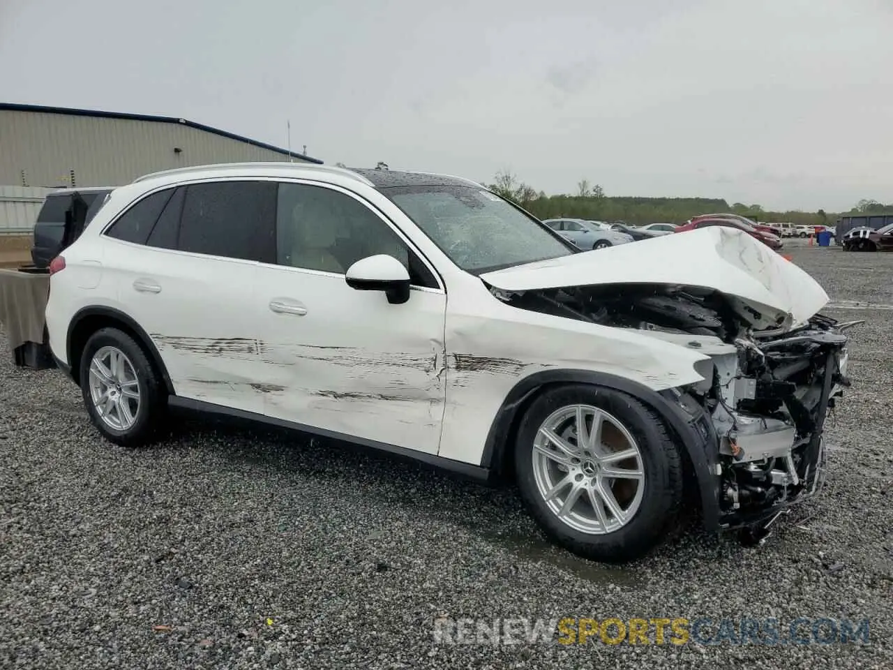 4 Фотография поврежденного автомобиля W1NKM4HB6RF225908 MERCEDES-BENZ GLC-CLASS 2024