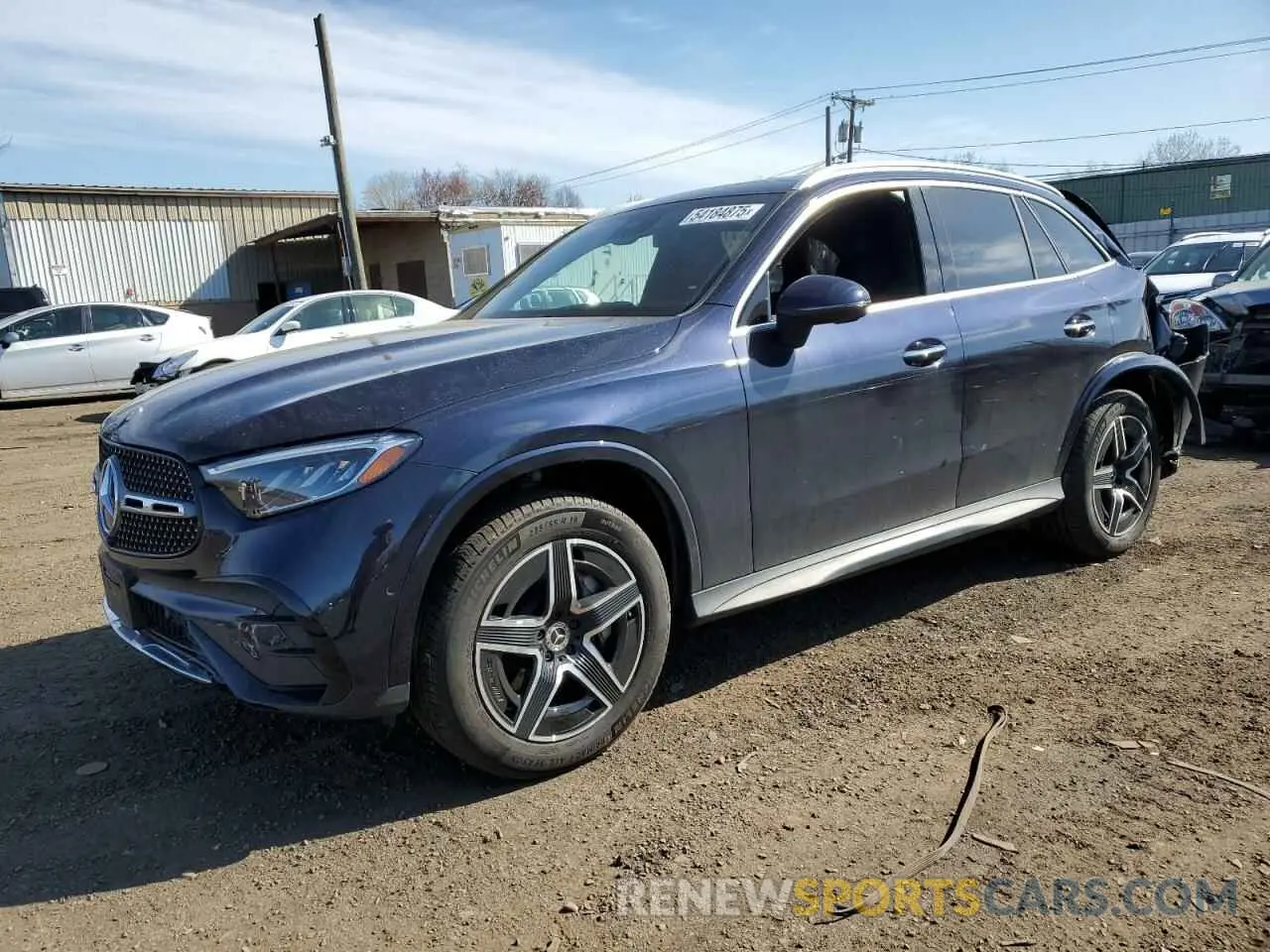 1 Photograph of a damaged car W1NKM4HB8RF102417 MERCEDES-BENZ GLC-CLASS 2024