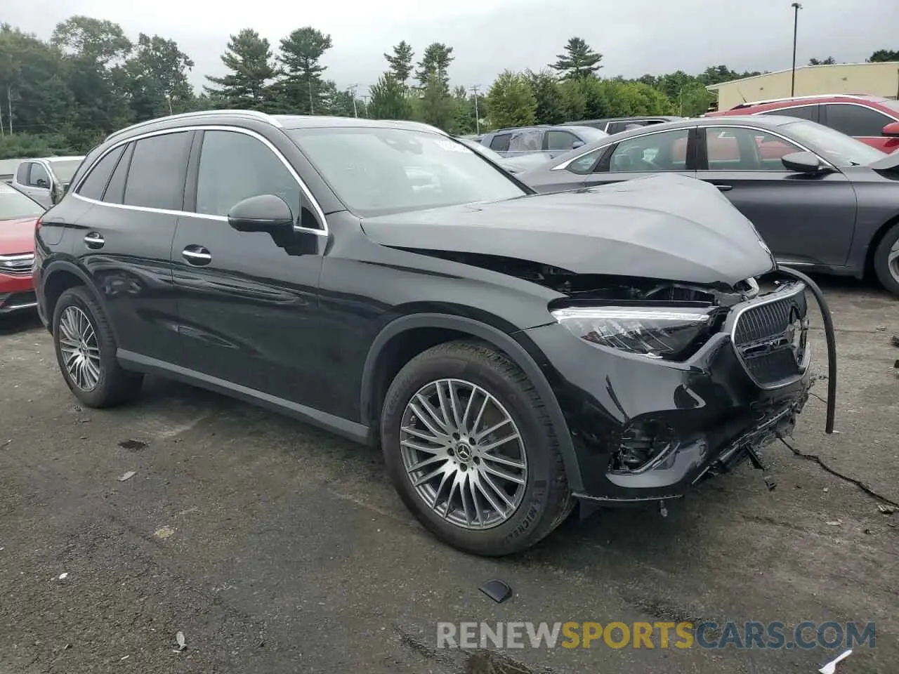 4 Фотография поврежденного автомобиля W1NKM4HB8RF109416 MERCEDES-BENZ GLC-CLASS 2024