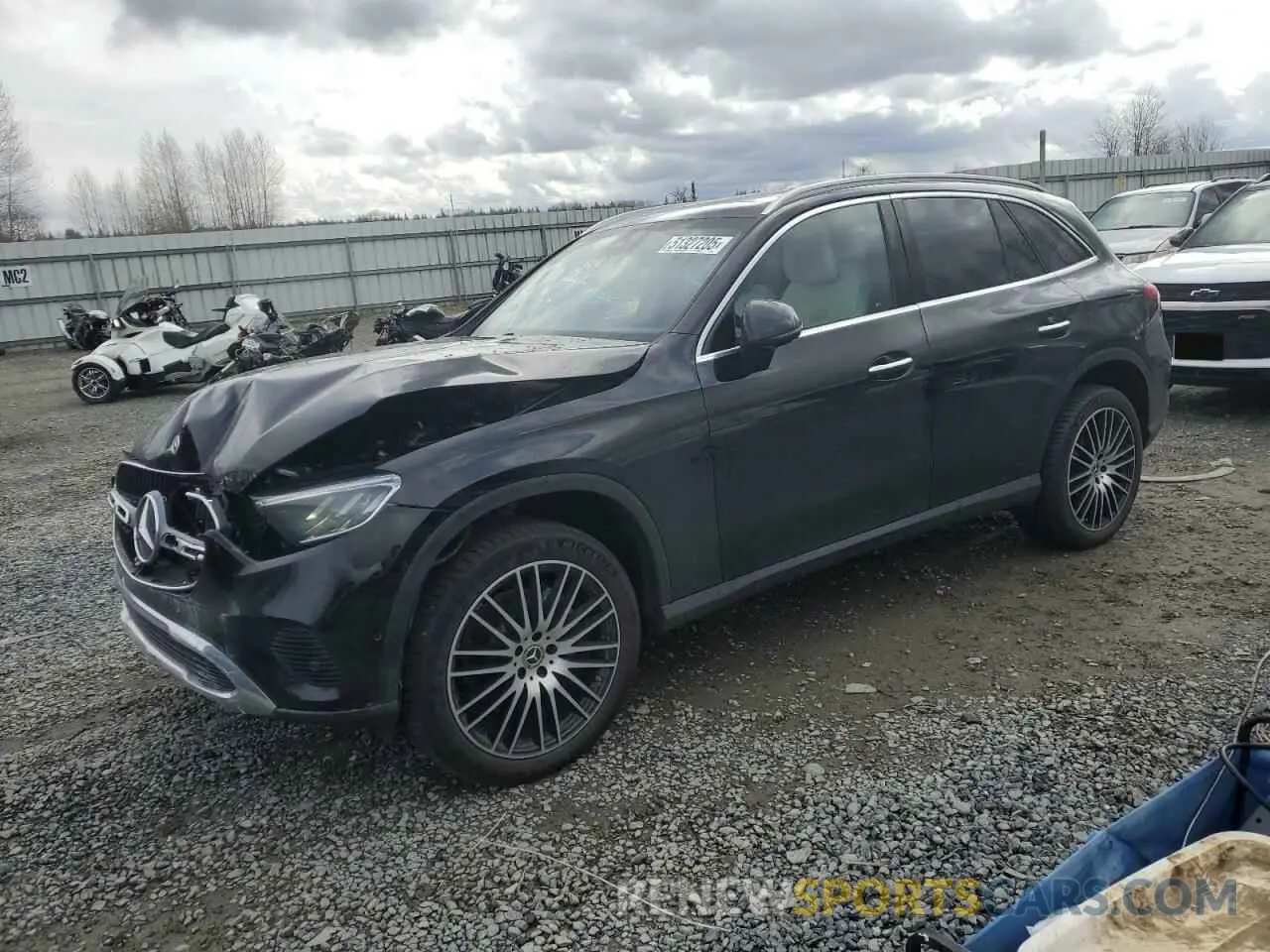 1 Фотография поврежденного автомобиля W1NKM4HB9RU042823 MERCEDES-BENZ GLC-CLASS 2024