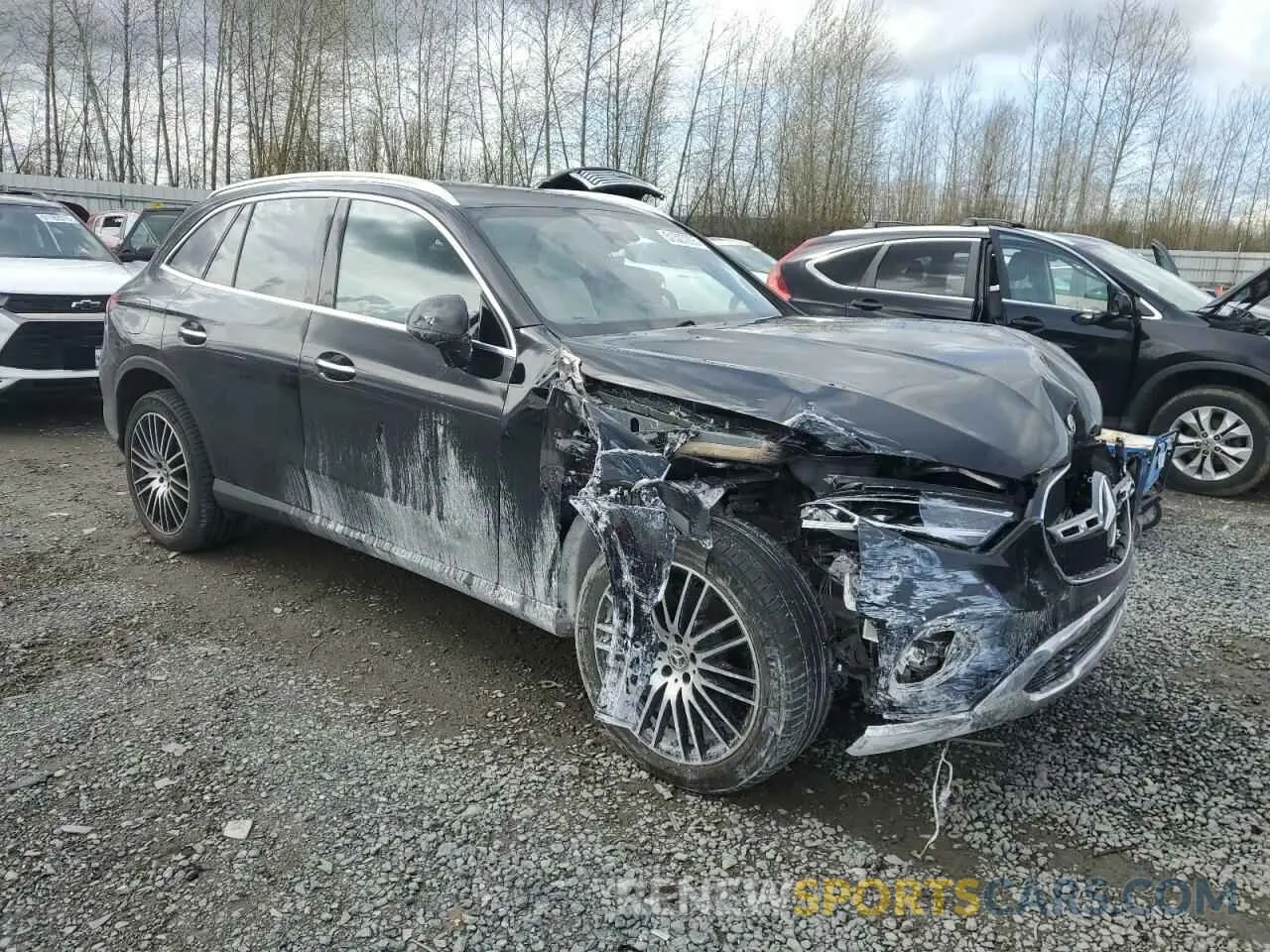 4 Фотография поврежденного автомобиля W1NKM4HB9RU042823 MERCEDES-BENZ GLC-CLASS 2024