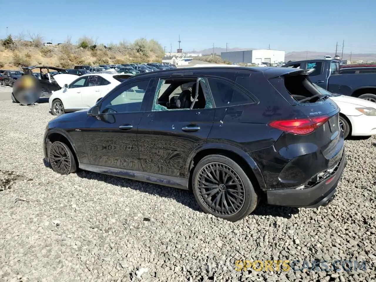 2 Фотография поврежденного автомобиля W1NKM8HB8RF220619 MERCEDES-BENZ GLC-CLASS 2024