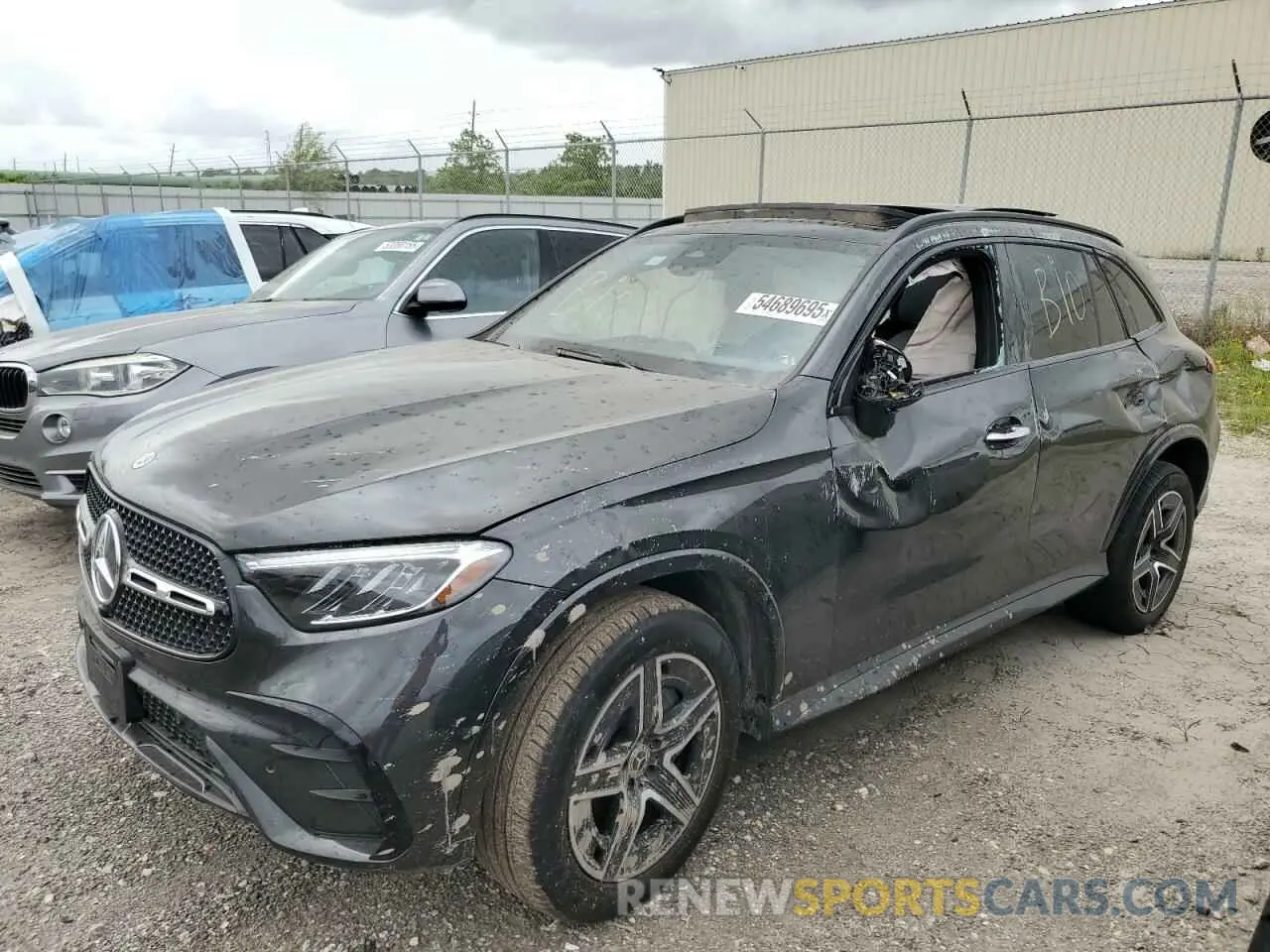 1 Photograph of a damaged car W1NKM4GB2SF237111 MERCEDES-BENZ GLC-CLASS 2025