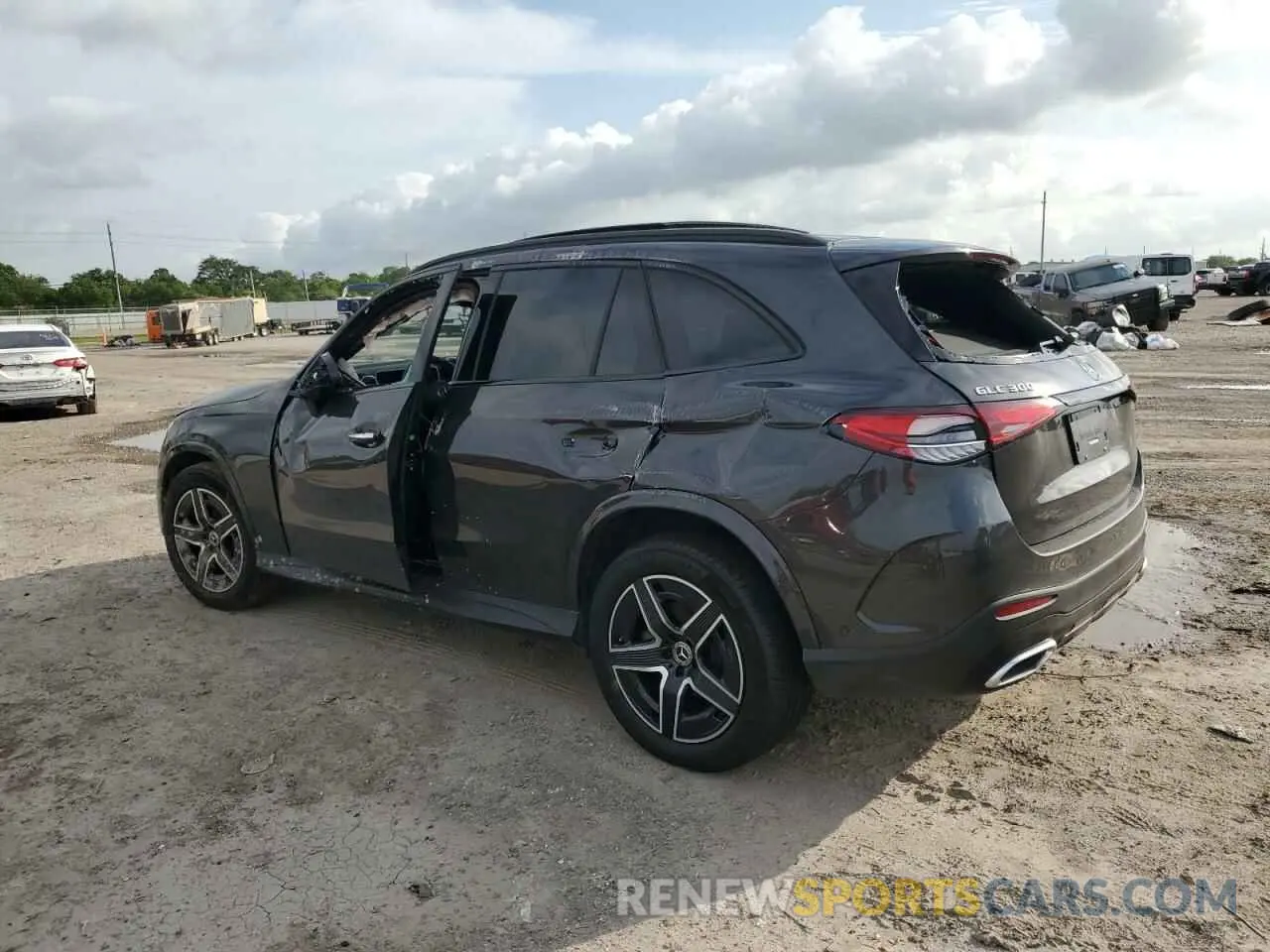 2 Photograph of a damaged car W1NKM4GB2SF237111 MERCEDES-BENZ GLC-CLASS 2025