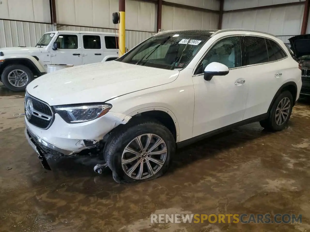1 Photograph of a damaged car W1NKM4HB0SF282949 MERCEDES-BENZ GLC-CLASS 2025