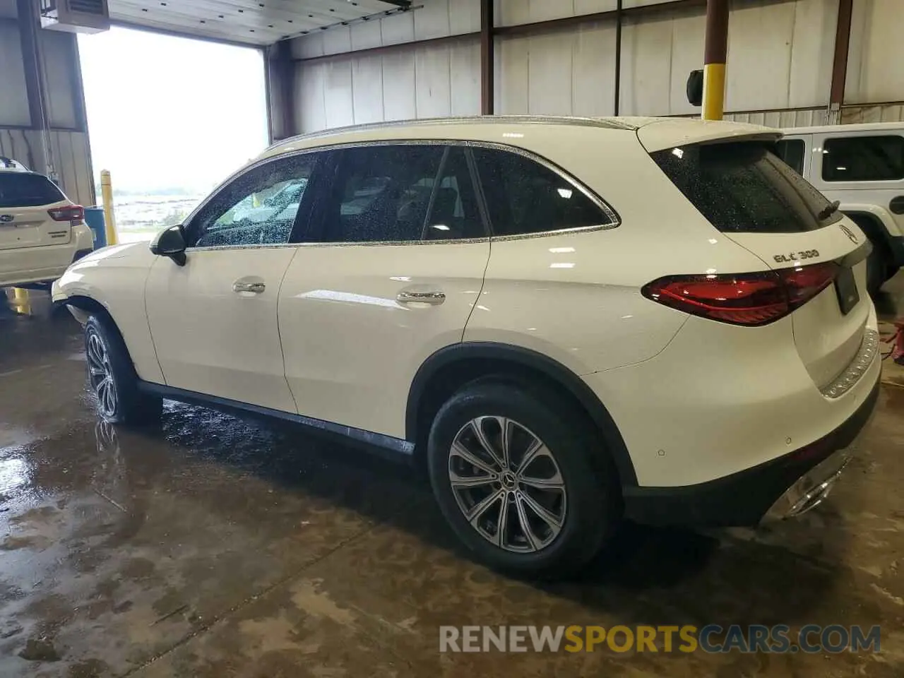 2 Photograph of a damaged car W1NKM4HB0SF282949 MERCEDES-BENZ GLC-CLASS 2025
