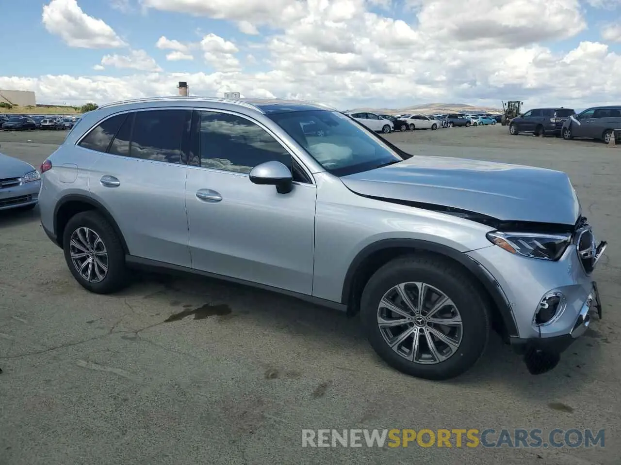 4 Фотография поврежденного автомобиля W1NKM4HB4SU083933 MERCEDES-BENZ GLC-CLASS 2025