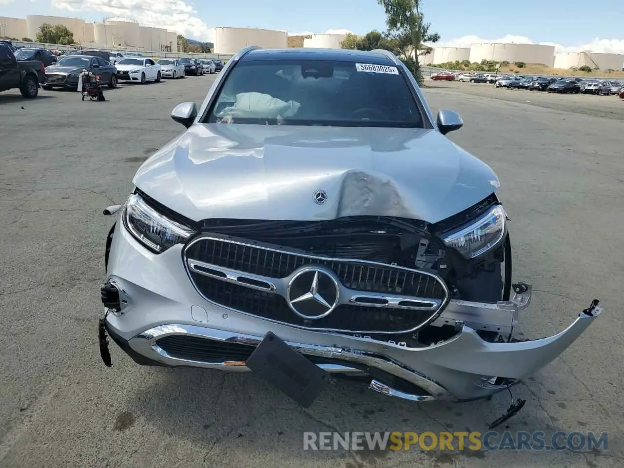5 Фотография поврежденного автомобиля W1NKM4HB4SU083933 MERCEDES-BENZ GLC-CLASS 2025