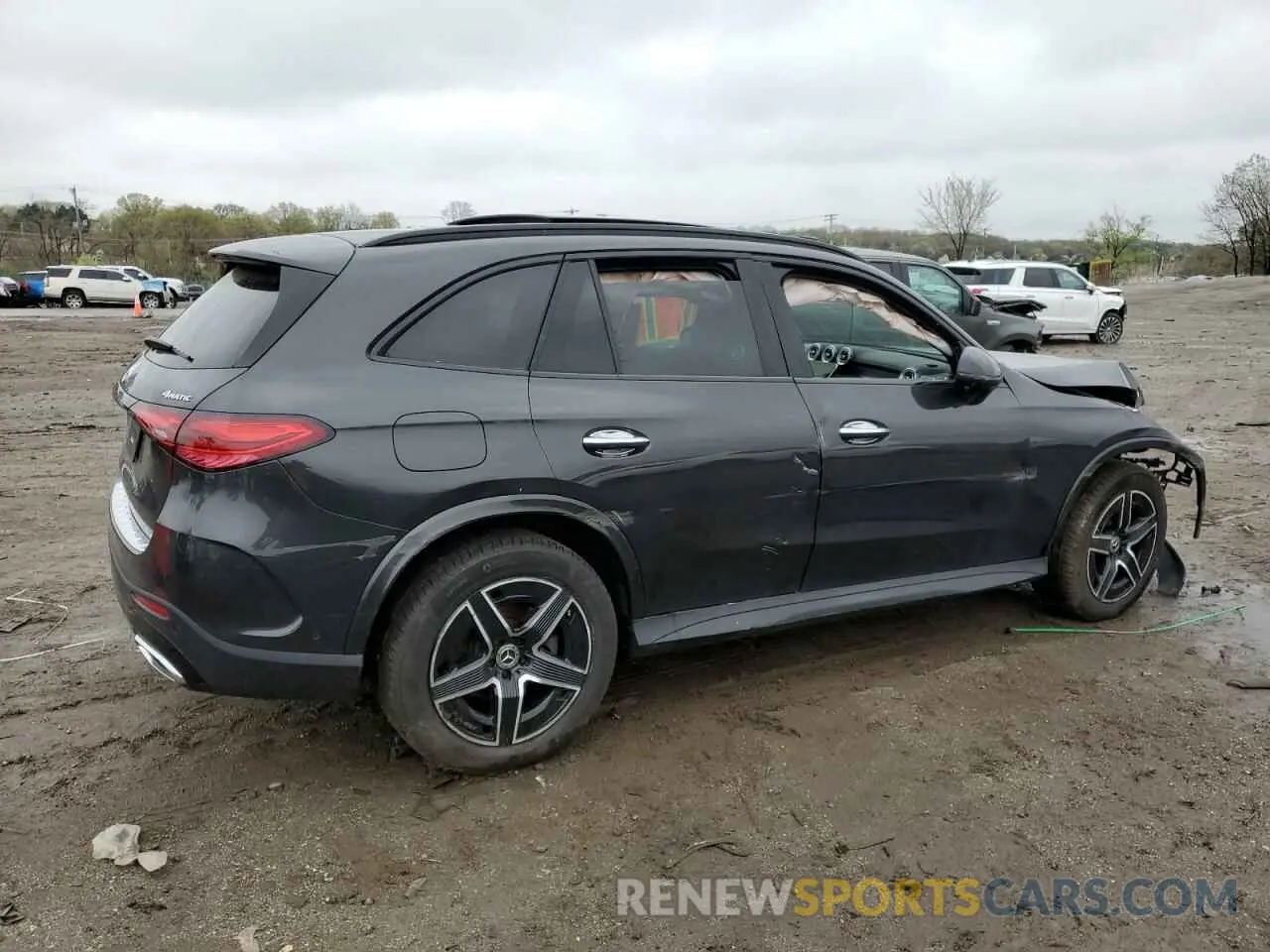 3 Photograph of a damaged car W1NKM4HB7SF260981 MERCEDES-BENZ GLC-CLASS 2025