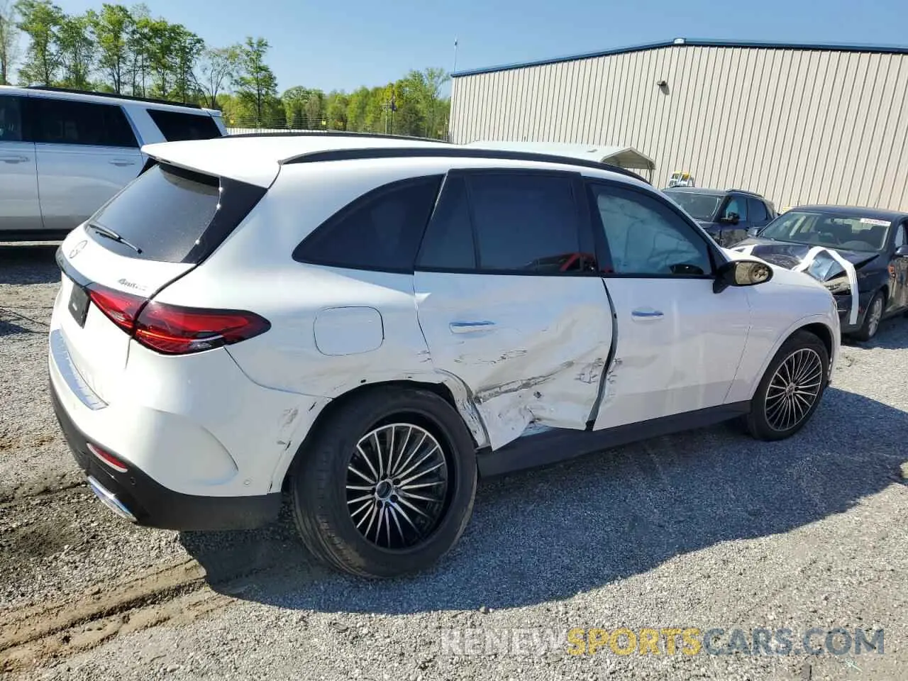 3 Фотография поврежденного автомобиля W1NKM4HBXSF307078 MERCEDES-BENZ GLC-CLASS 2025
