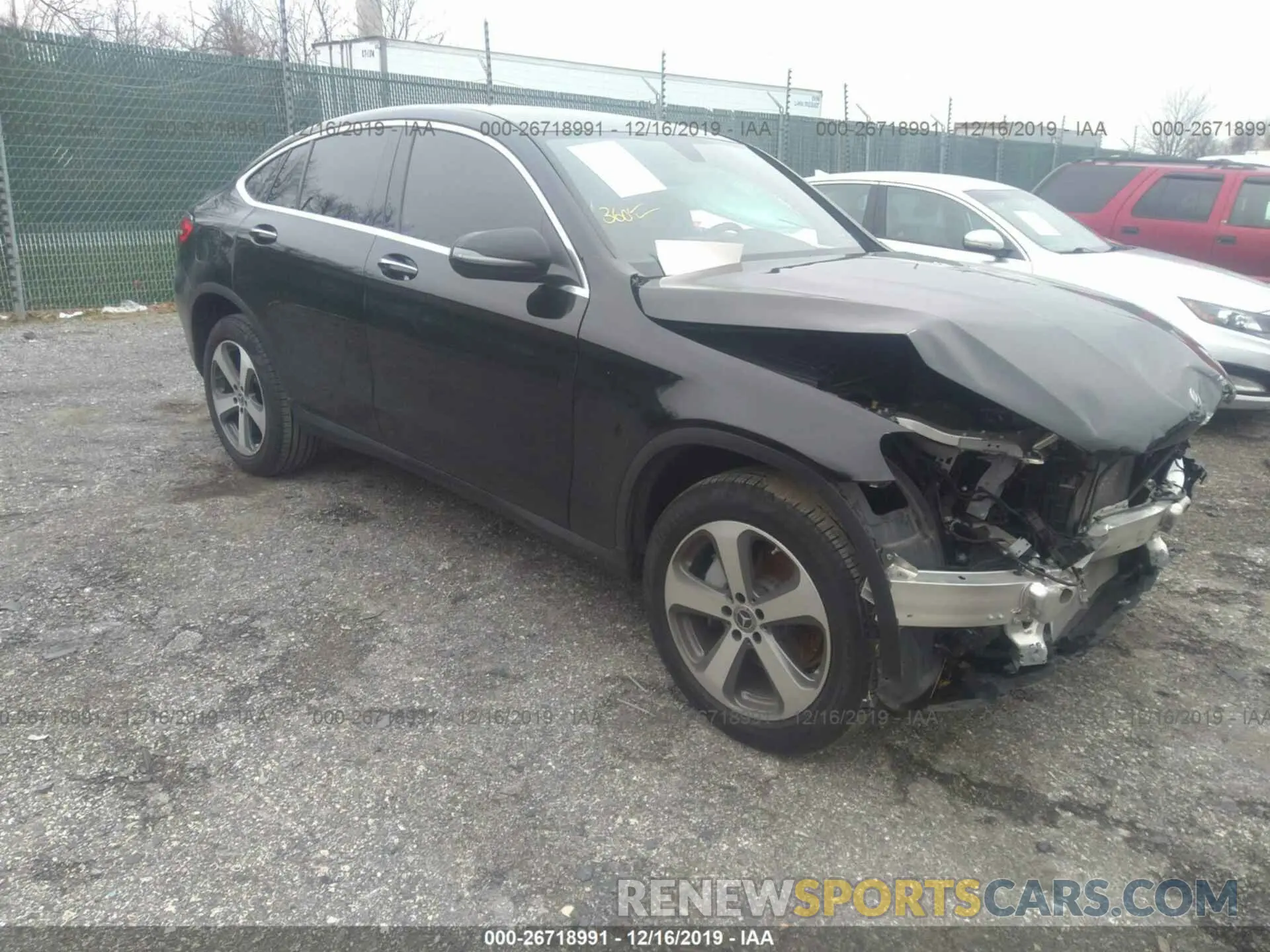 1 Photograph of a damaged car WDC0J4KB4KF557197 MERCEDES-BENZ GLC COUPE 2019
