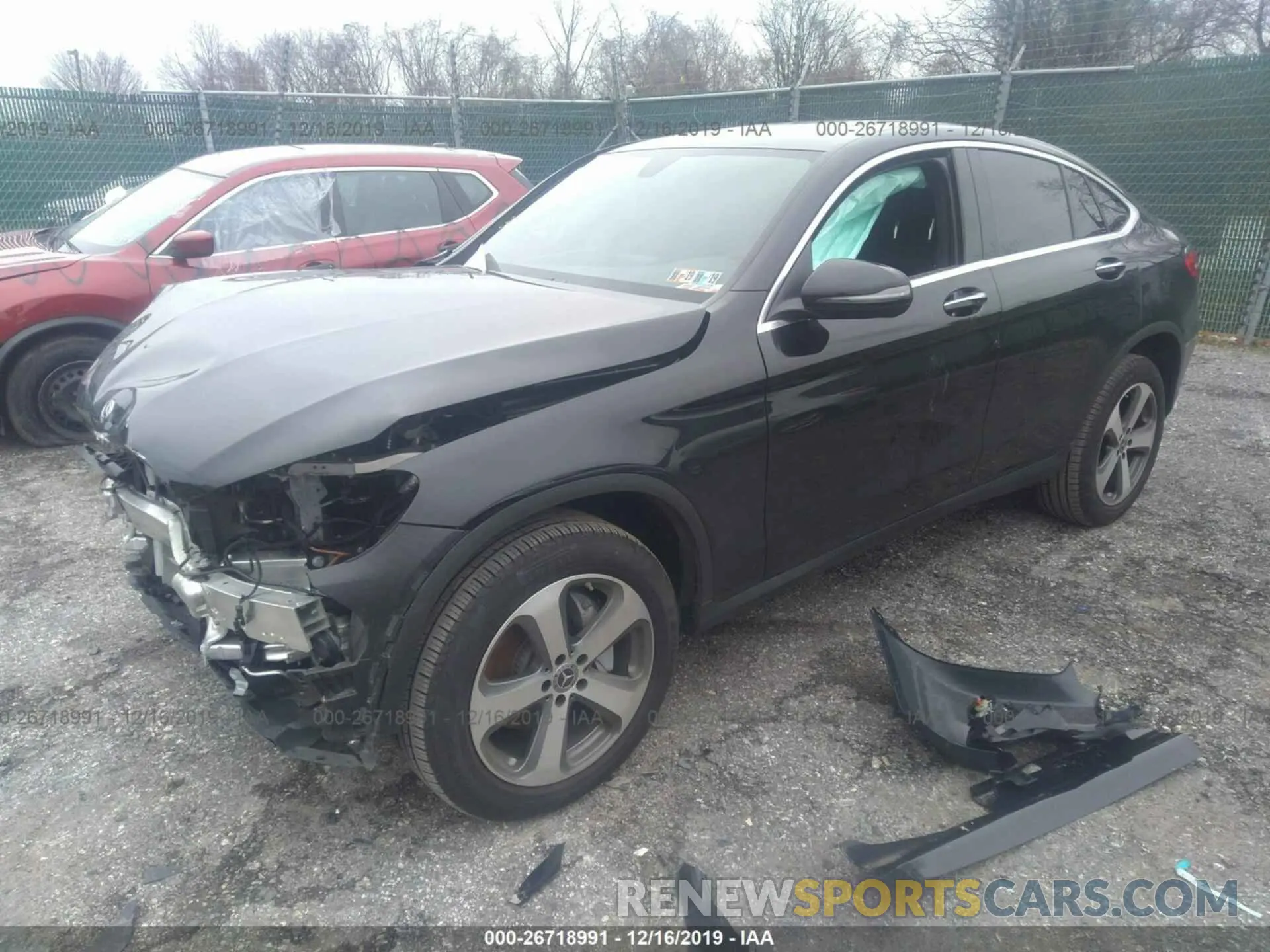 2 Photograph of a damaged car WDC0J4KB4KF557197 MERCEDES-BENZ GLC COUPE 2019