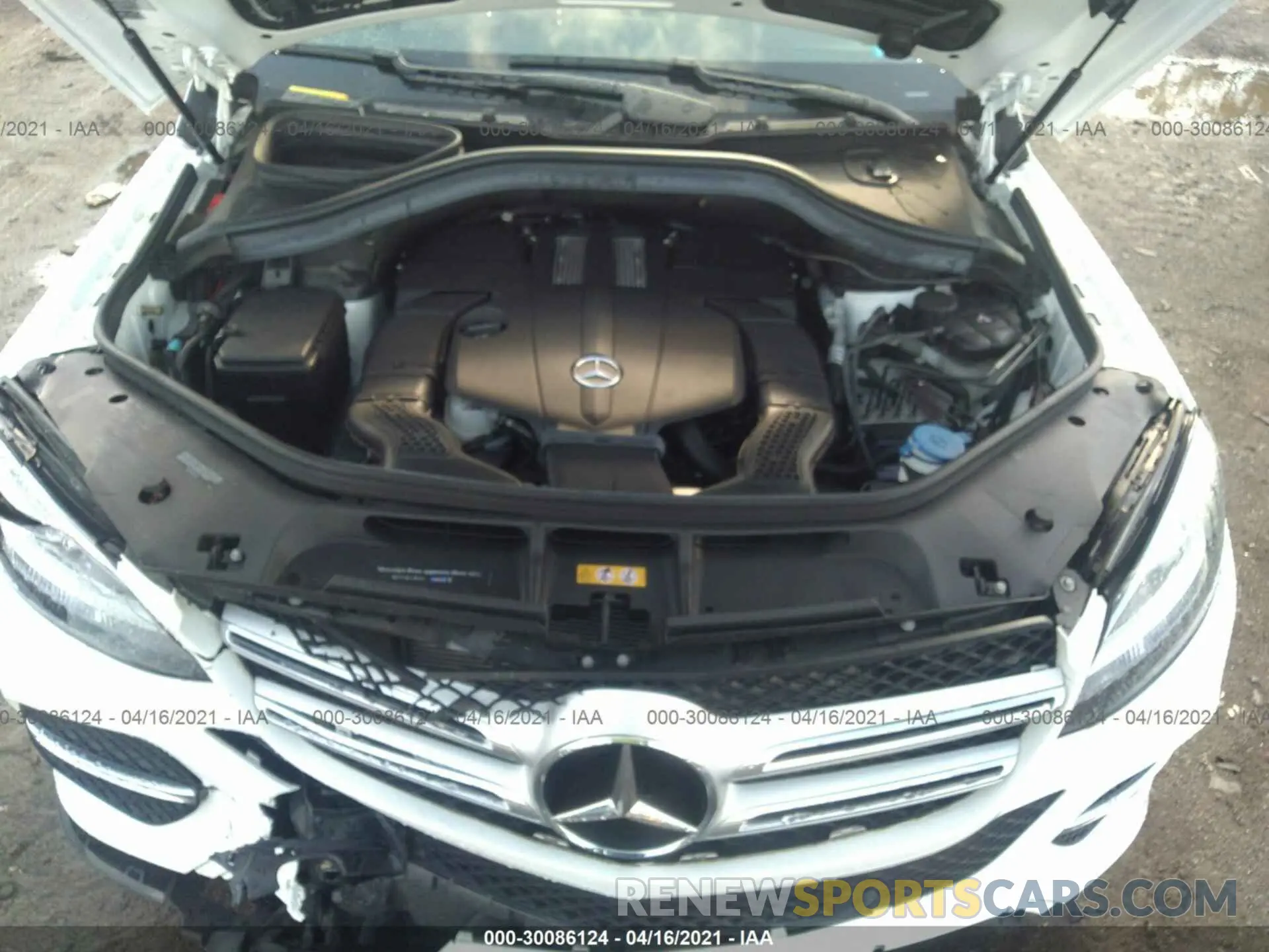 10 Photograph of a damaged car 4JGDA5GB6KB204758 MERCEDES-BENZ GLE 2019