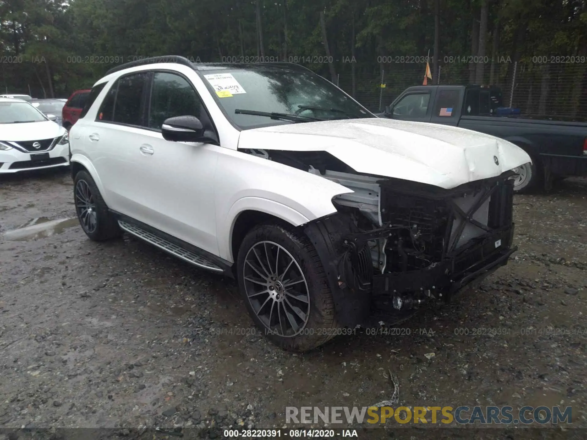 1 Photograph of a damaged car 4JGFB4KB0LA143888 MERCEDES-BENZ GLE 2020