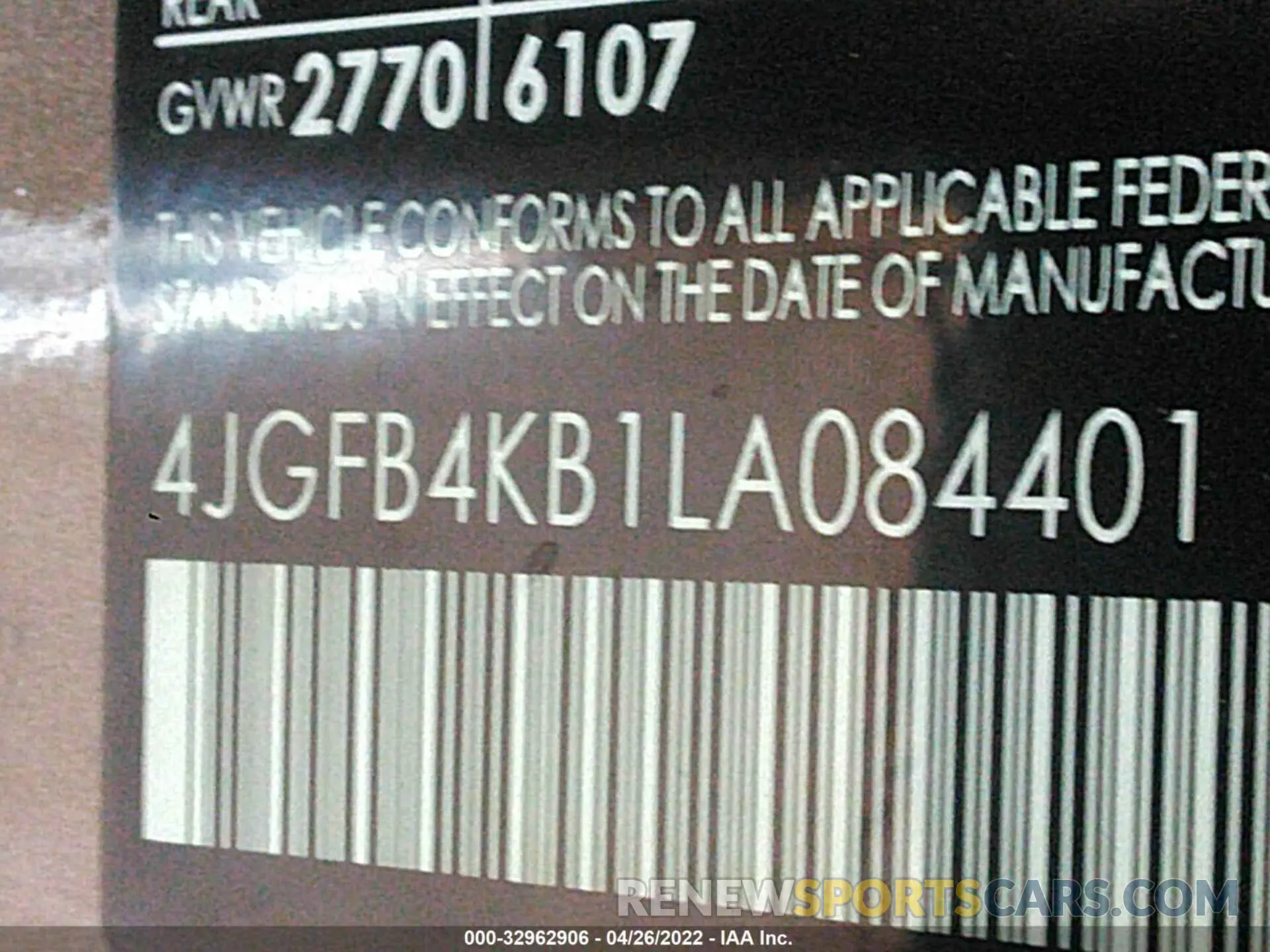 9 Фотография поврежденного автомобиля 4JGFB4KB1LA084401 MERCEDES-BENZ GLE 2020