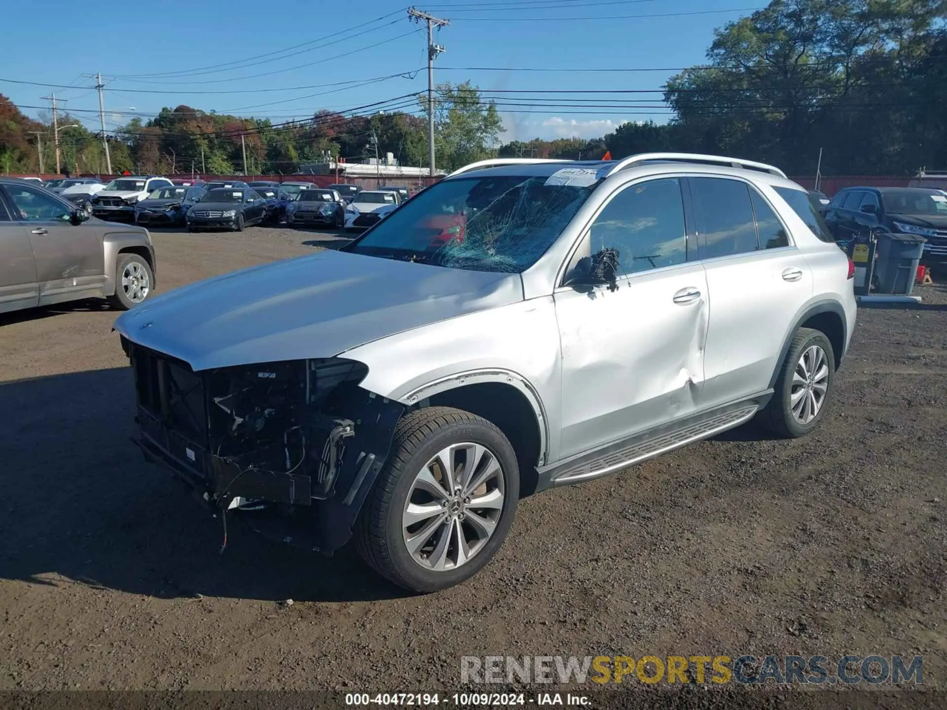 2 Фотография поврежденного автомобиля 4JGFB4KB6LA074642 MERCEDES-BENZ GLE 2020
