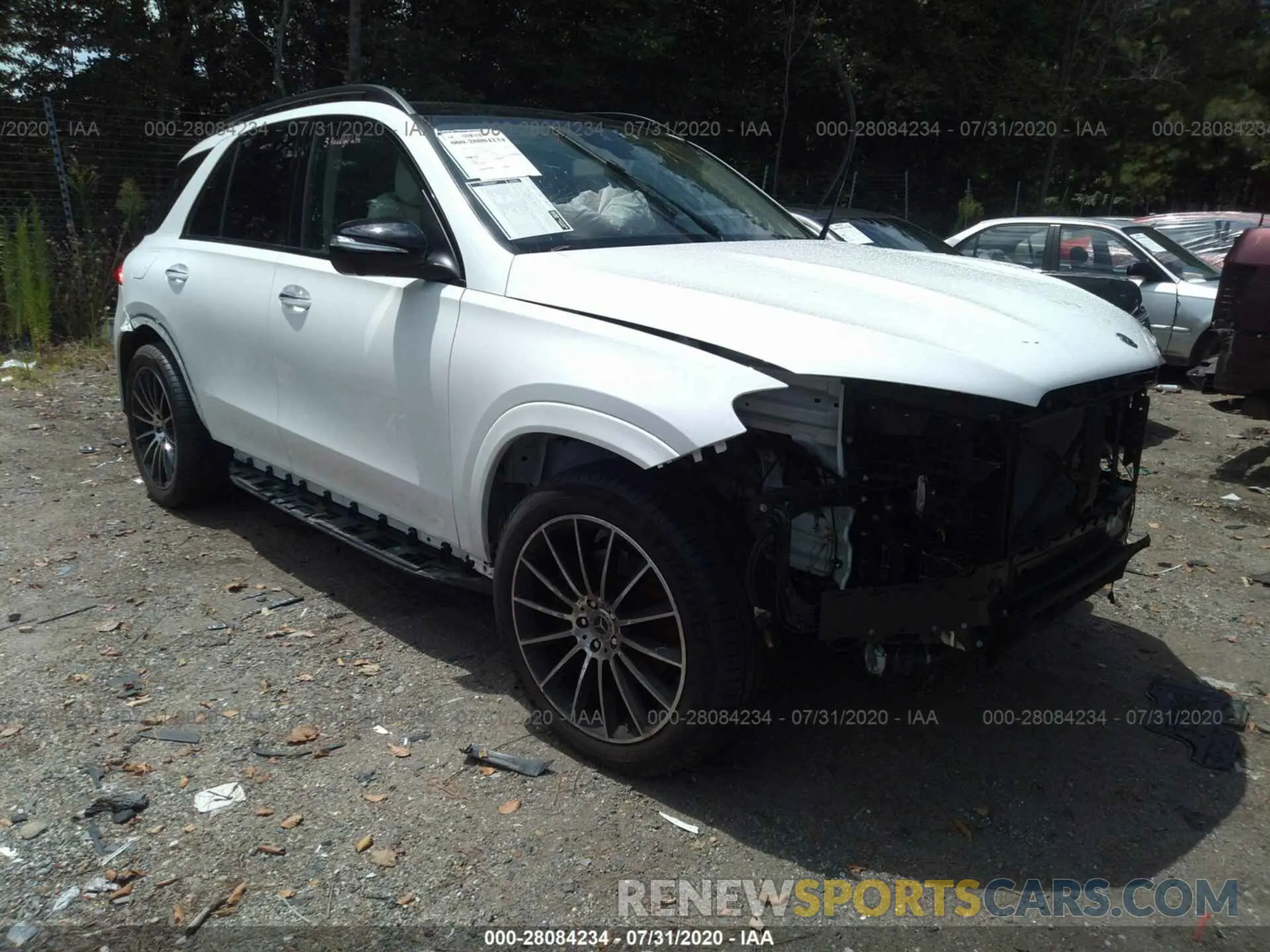 1 Photograph of a damaged car 4JGFB4KB8LA059821 MERCEDES-BENZ GLE 2020