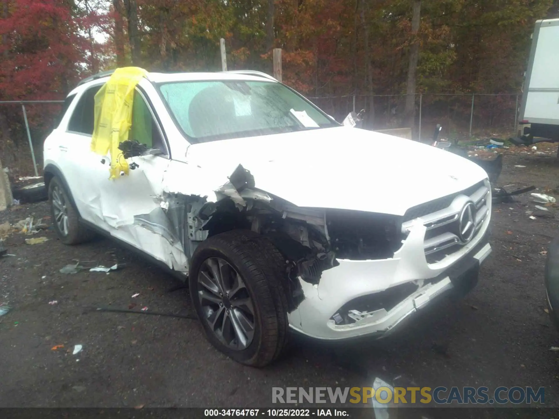 1 Photograph of a damaged car 4JGFB4KB9LA008232 MERCEDES-BENZ GLE 2020