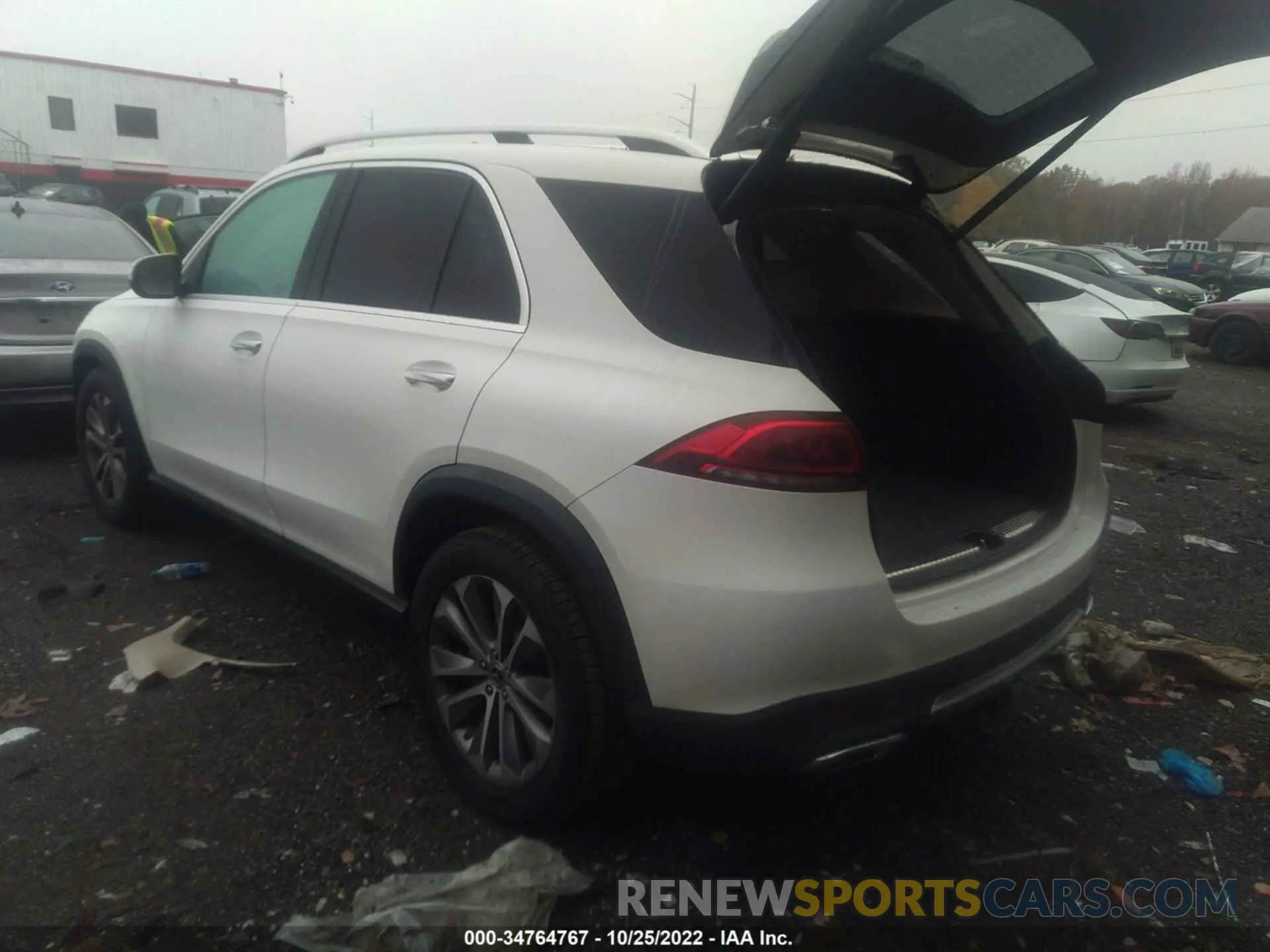 3 Photograph of a damaged car 4JGFB4KB9LA008232 MERCEDES-BENZ GLE 2020