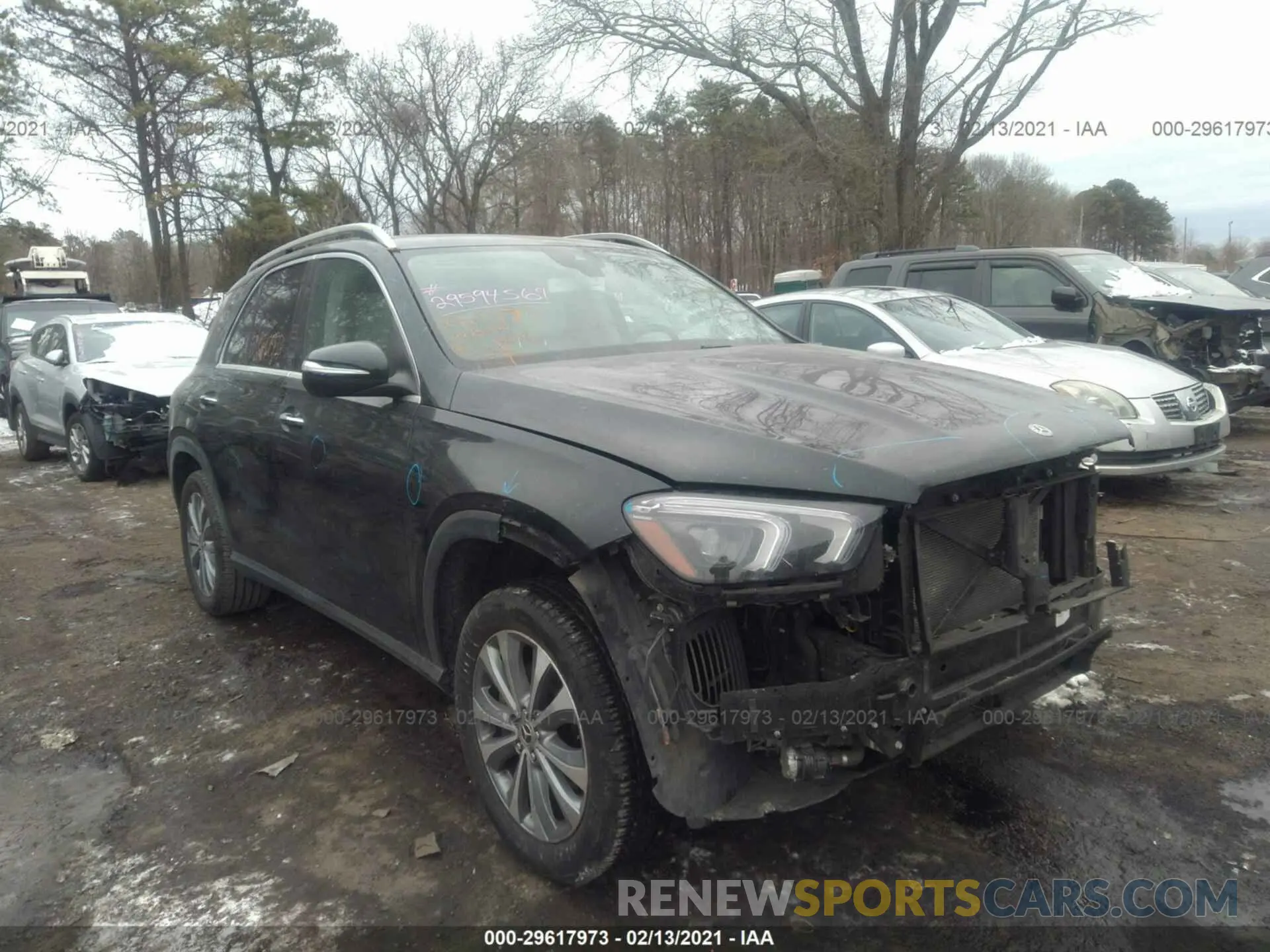1 Photograph of a damaged car 4JGFB4KB9LA079902 MERCEDES-BENZ GLE 2020
