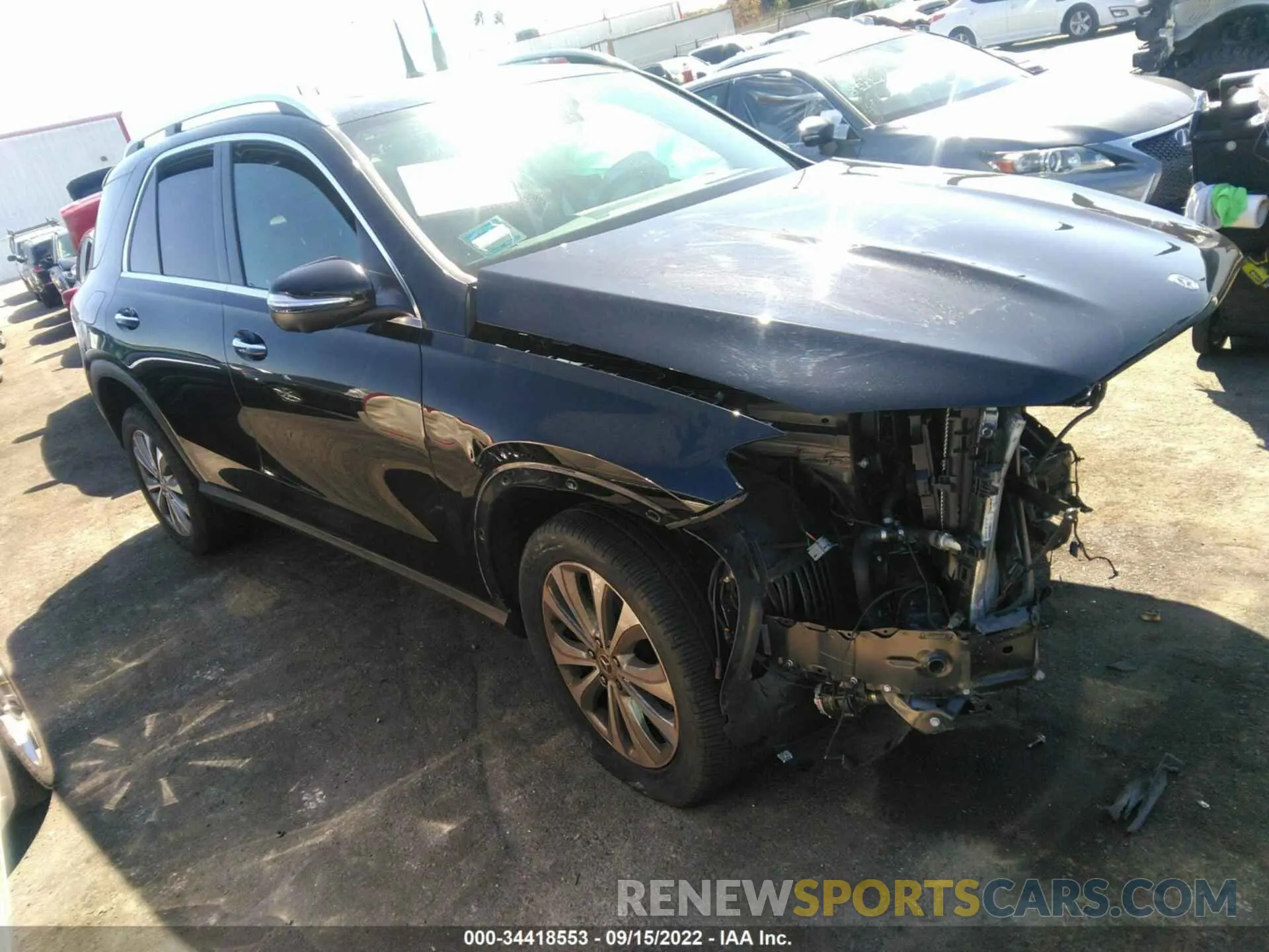 1 Фотография поврежденного автомобиля 4JGFB4JB6MA315005 MERCEDES-BENZ GLE 2021