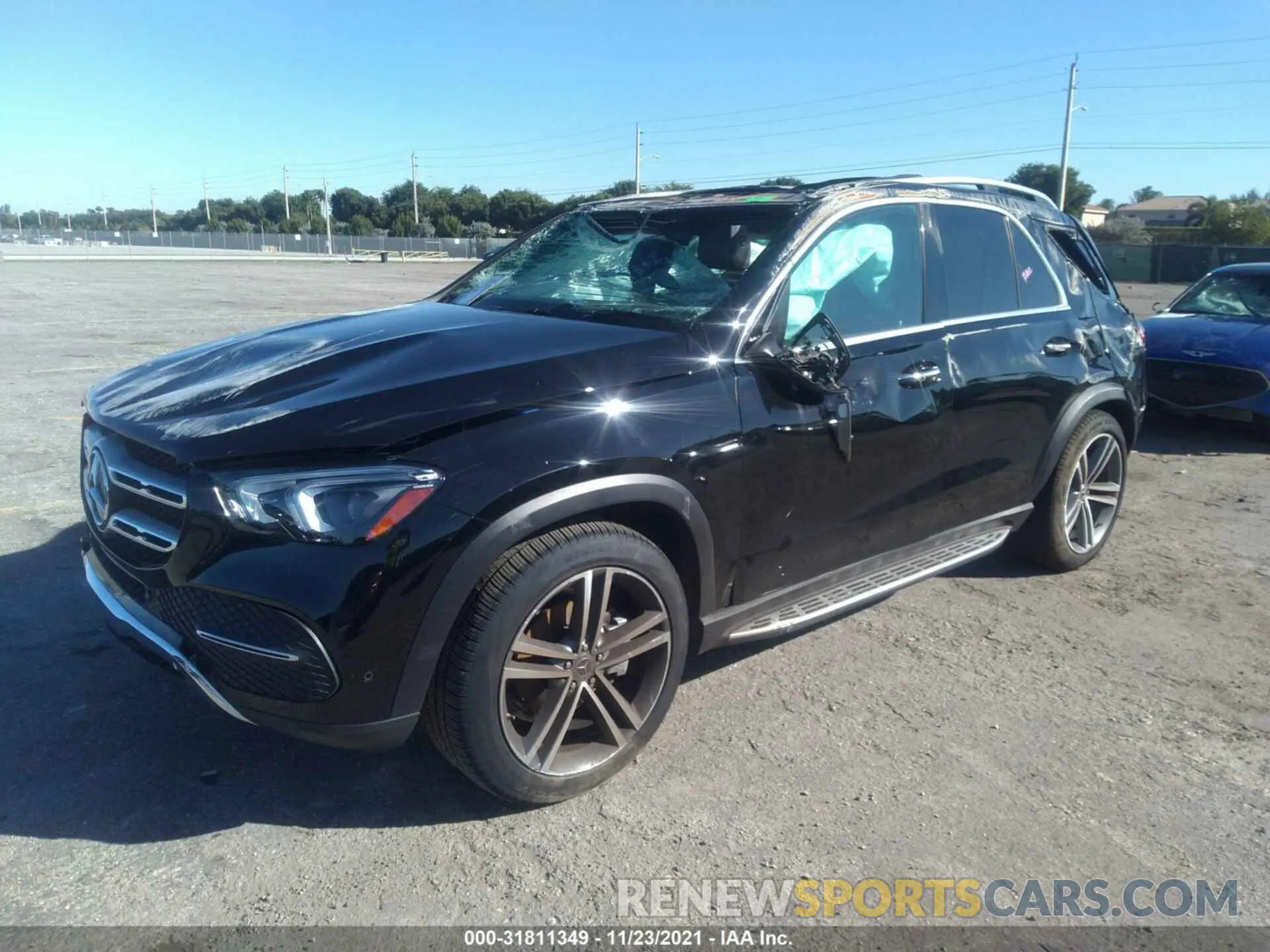 2 Photograph of a damaged car 4JGFB4JB7MA515665 MERCEDES-BENZ GLE 2021