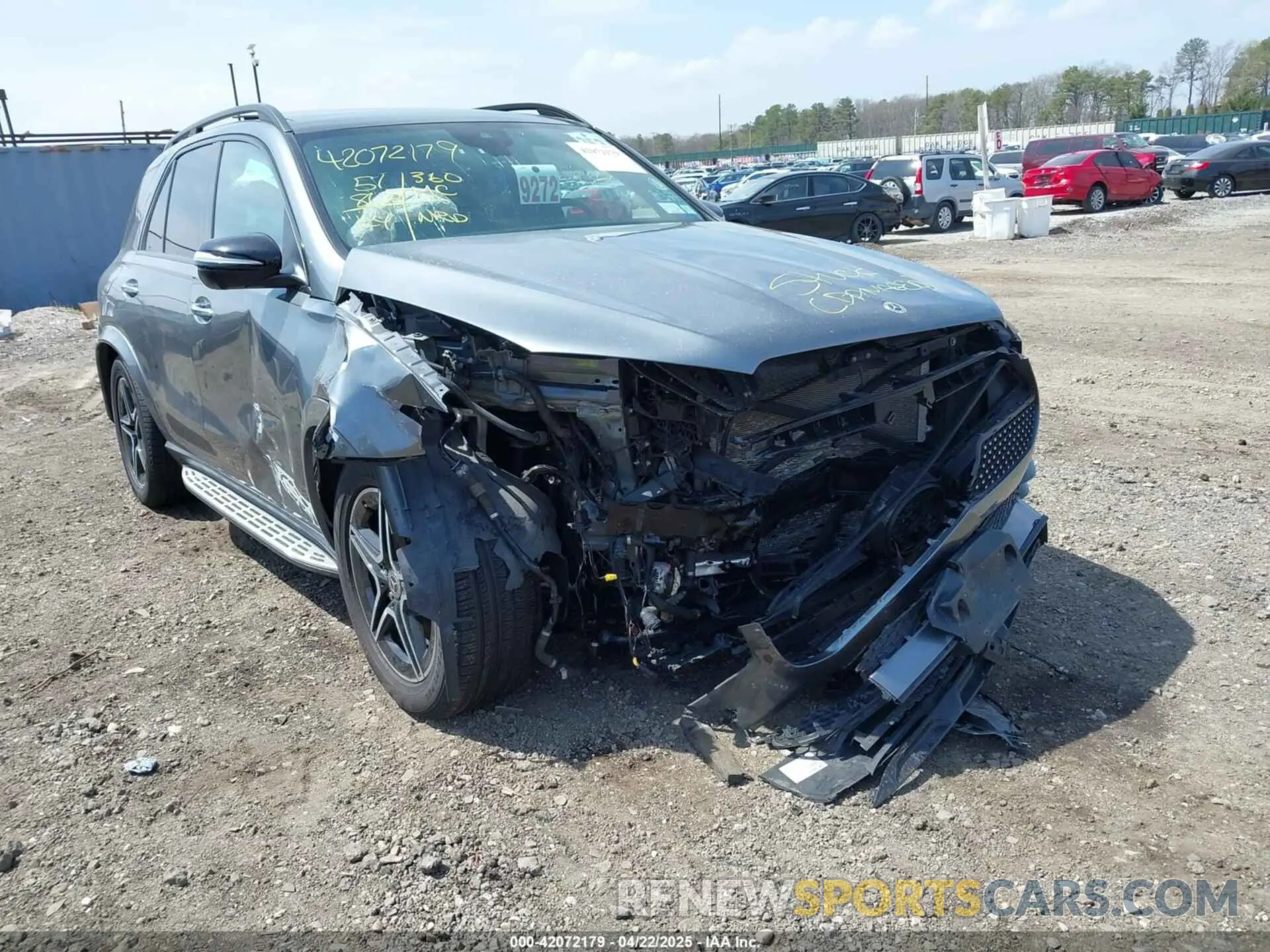 6 Photograph of a damaged car 4JGFB5KB4MA444476 MERCEDES-BENZ GLE 2021