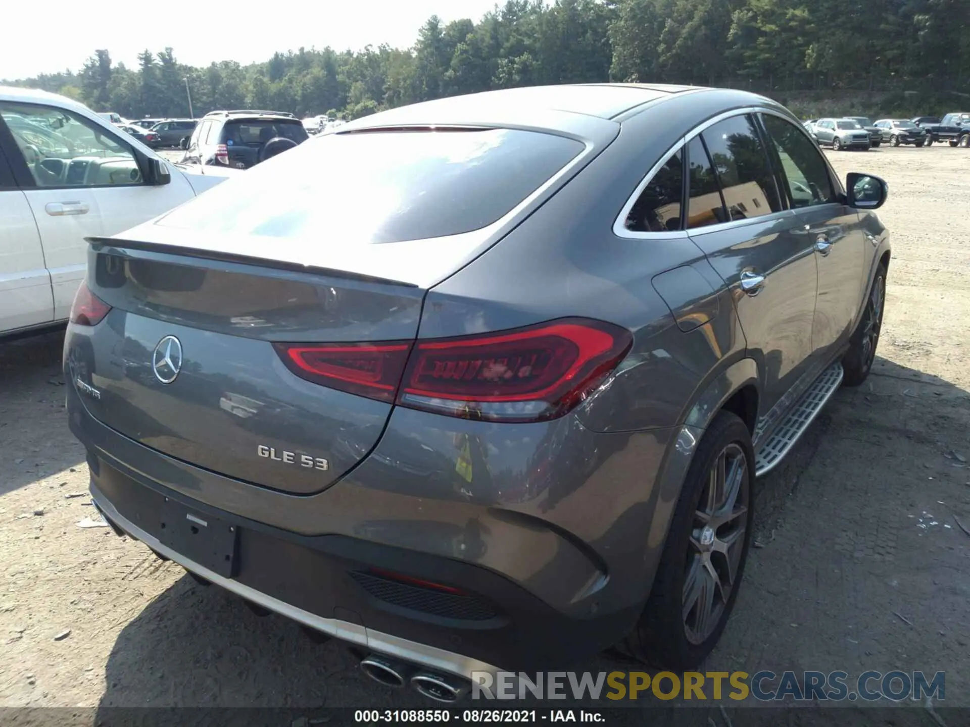 4 Photograph of a damaged car 4JGFD6BB1MA351849 MERCEDES-BENZ GLE 2021