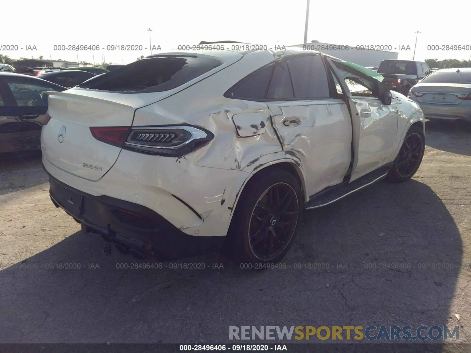 4 Photograph of a damaged car 4JGFD6BB6MA208587 MERCEDES-BENZ GLE 2021