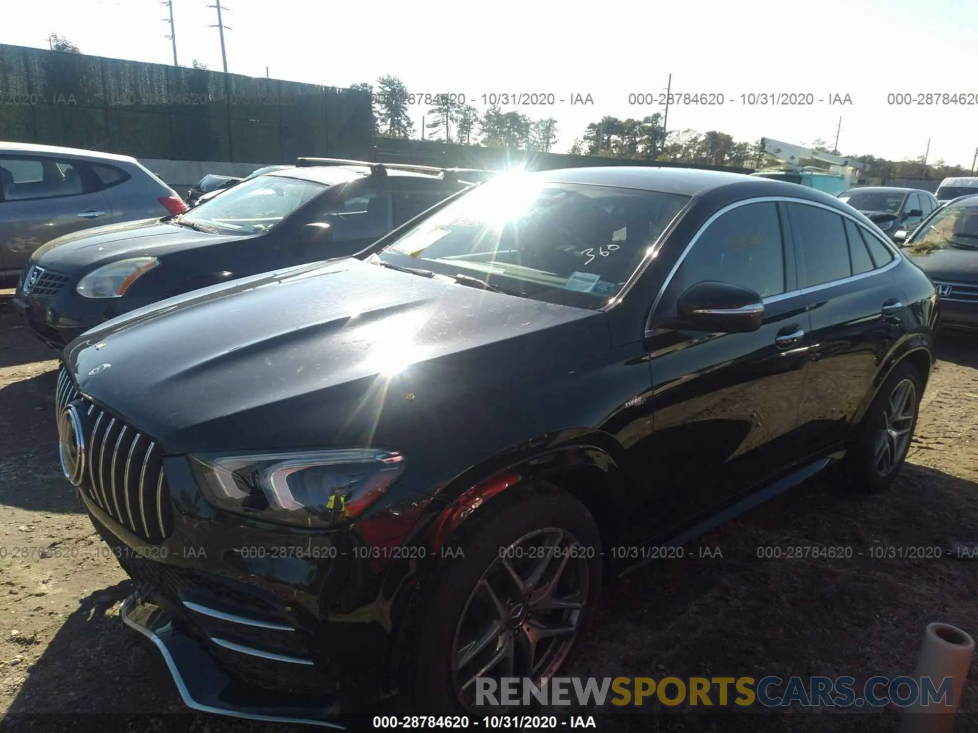 2 Photograph of a damaged car 4JGFD6BB7MA212261 MERCEDES-BENZ GLE 2021
