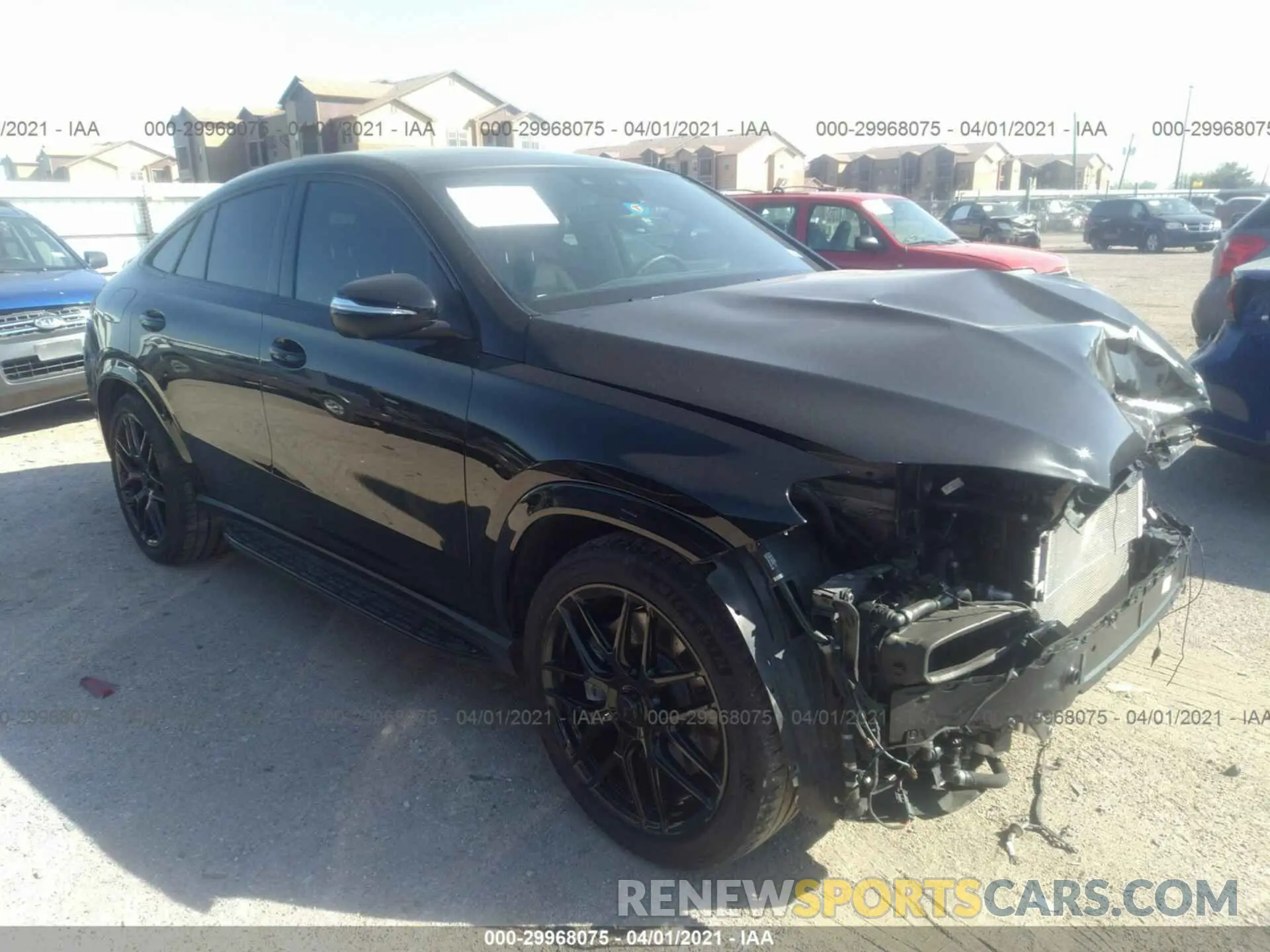 1 Photograph of a damaged car 4JGFD6BB8MA267494 MERCEDES-BENZ GLE 2021