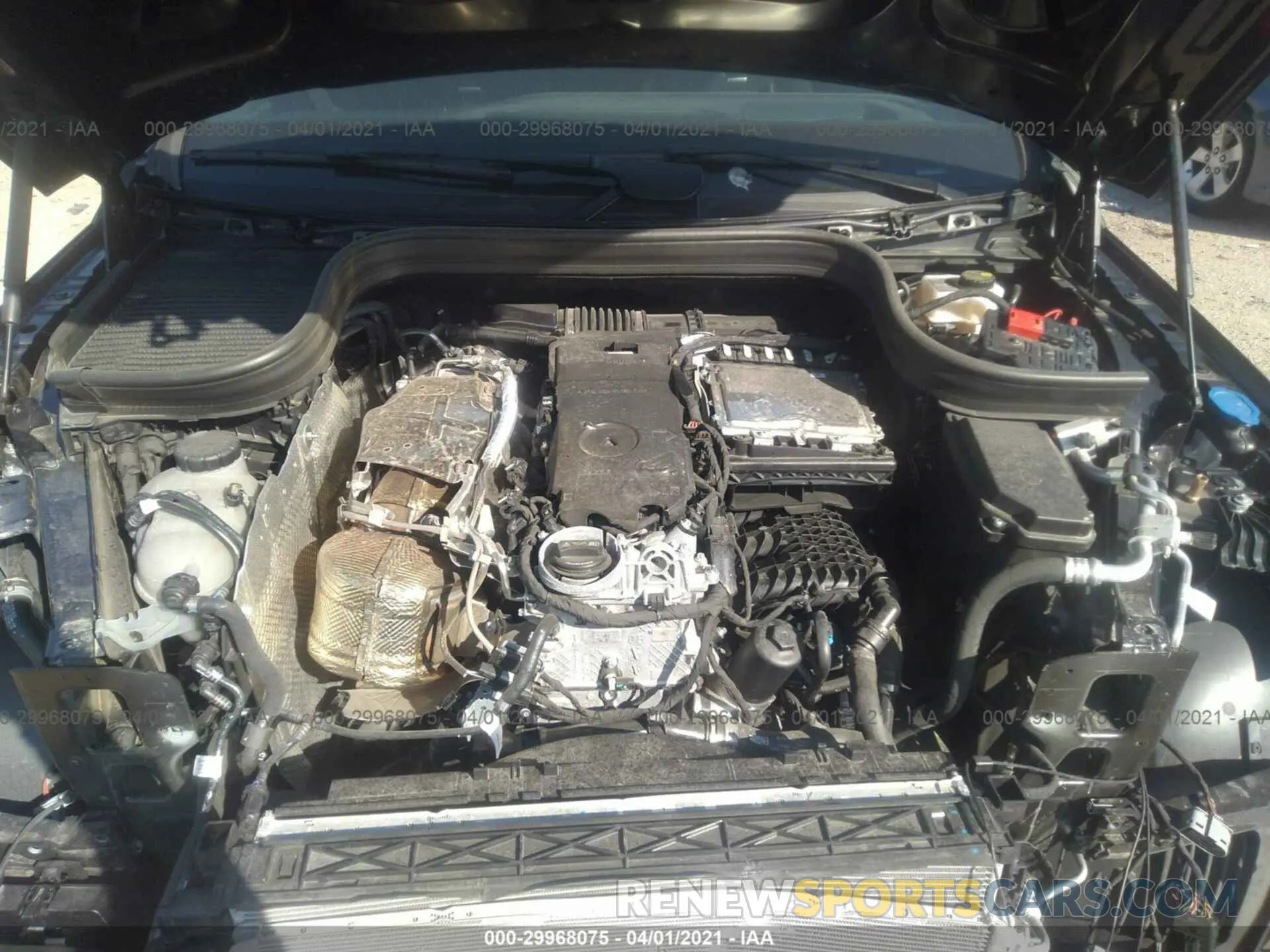 10 Photograph of a damaged car 4JGFD6BB8MA267494 MERCEDES-BENZ GLE 2021